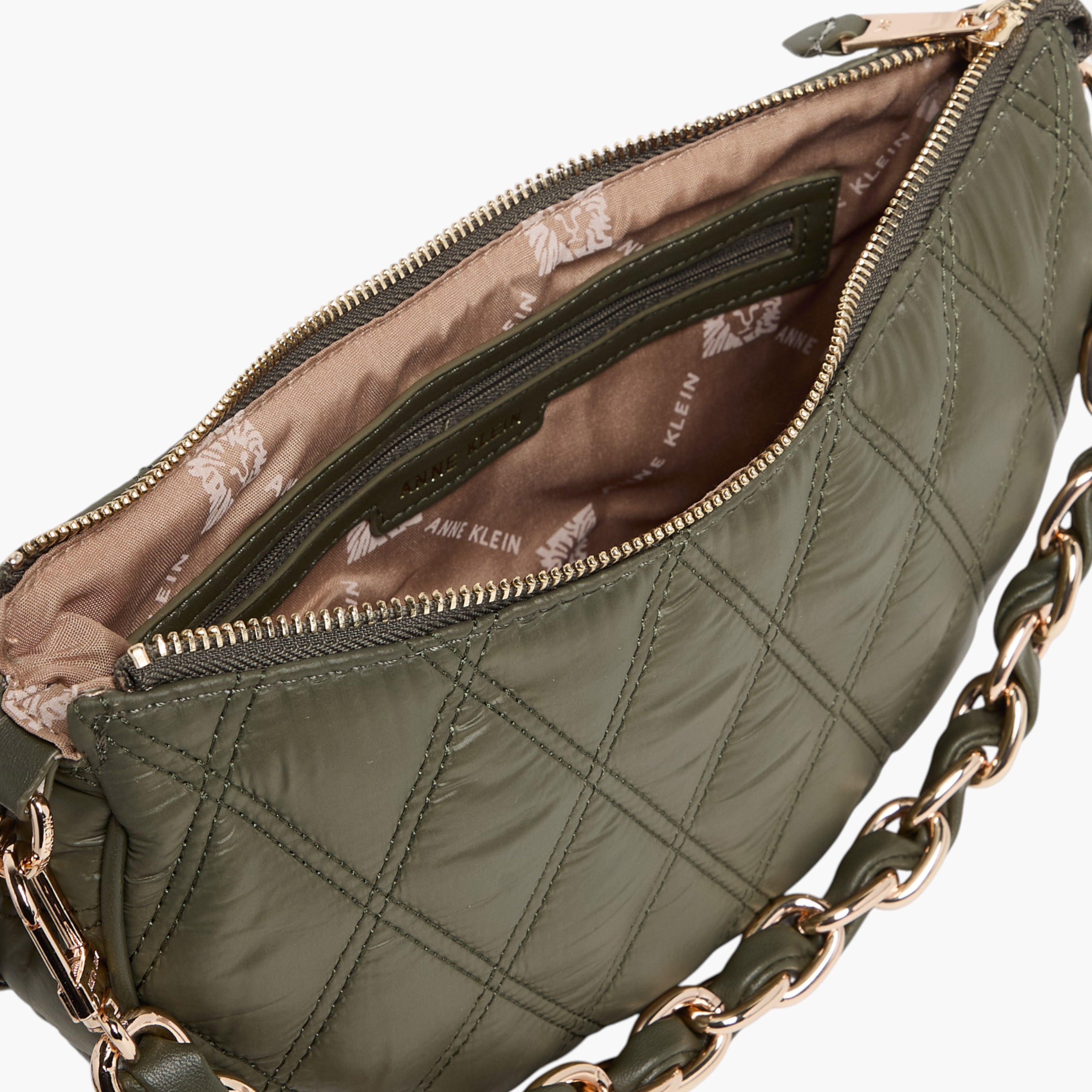 Anne Klein Quilted Shoulder Bag with Chain Strap-women-bagsandwallets-handbags-image-5