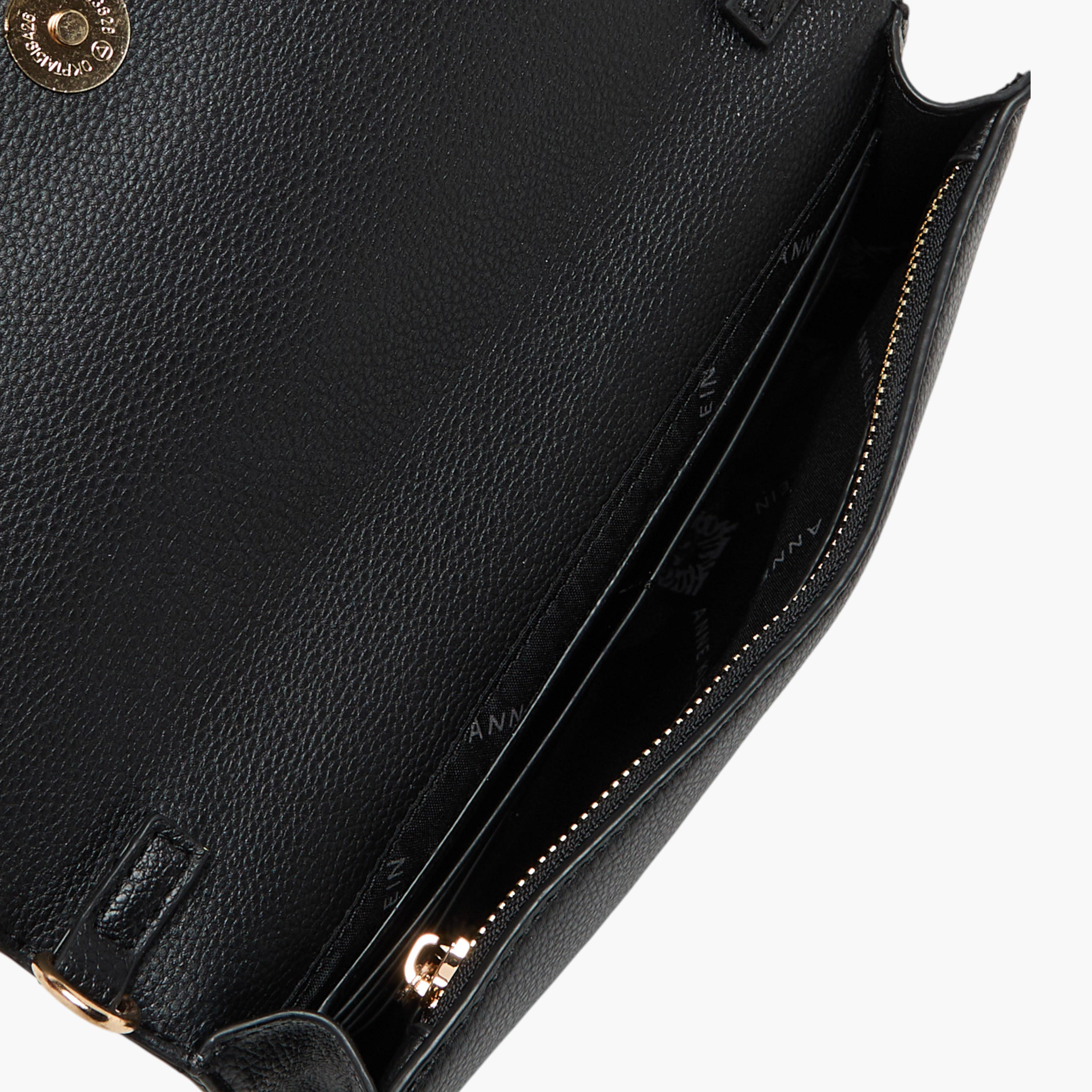 Anne Klein Textured Sling Bag with Detachable Strap-women-bagsandwallets-handbags-image-6
