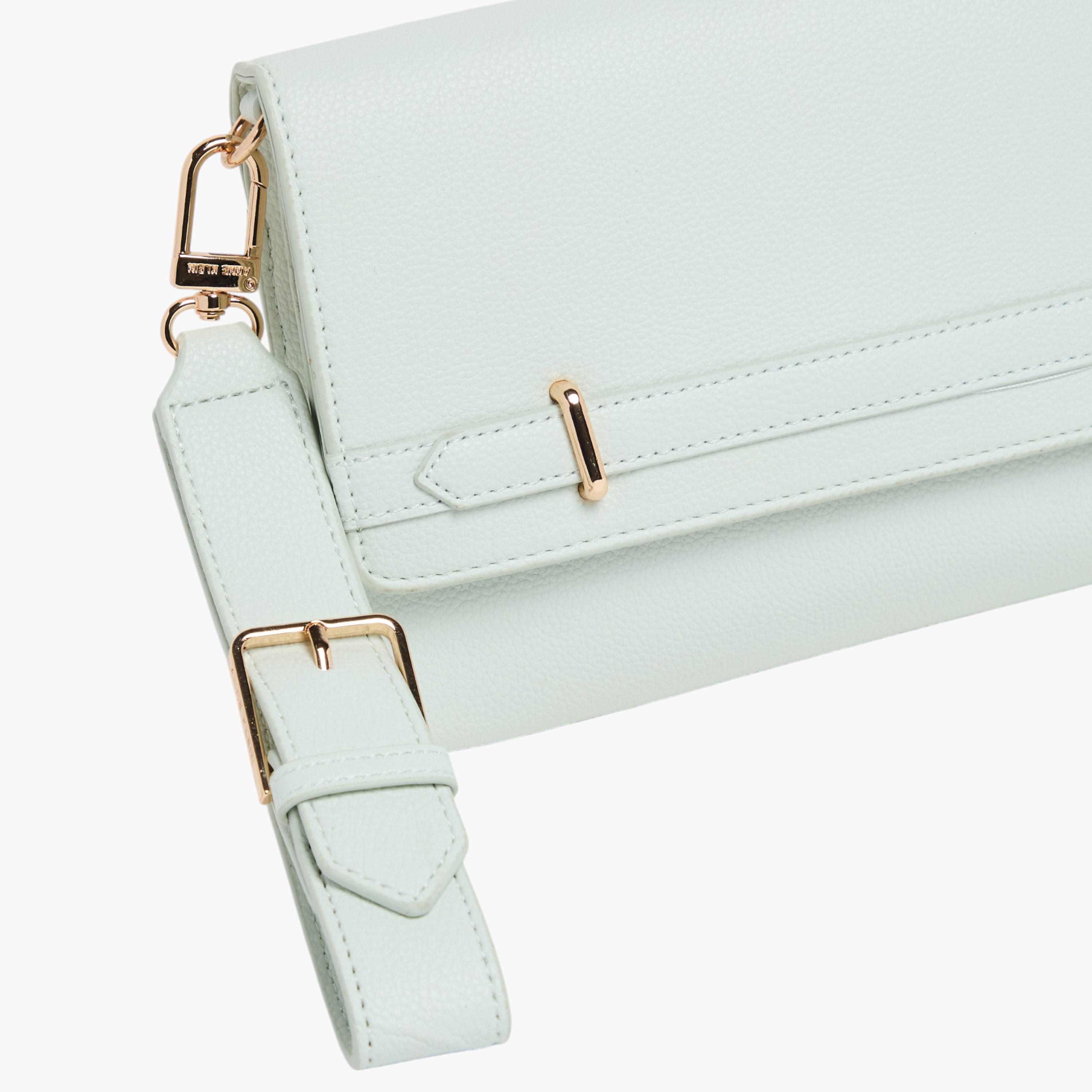 Anne Klein Textured Sling Bag with Detachable Strap-women-bagsandwallets-handbags-image-4