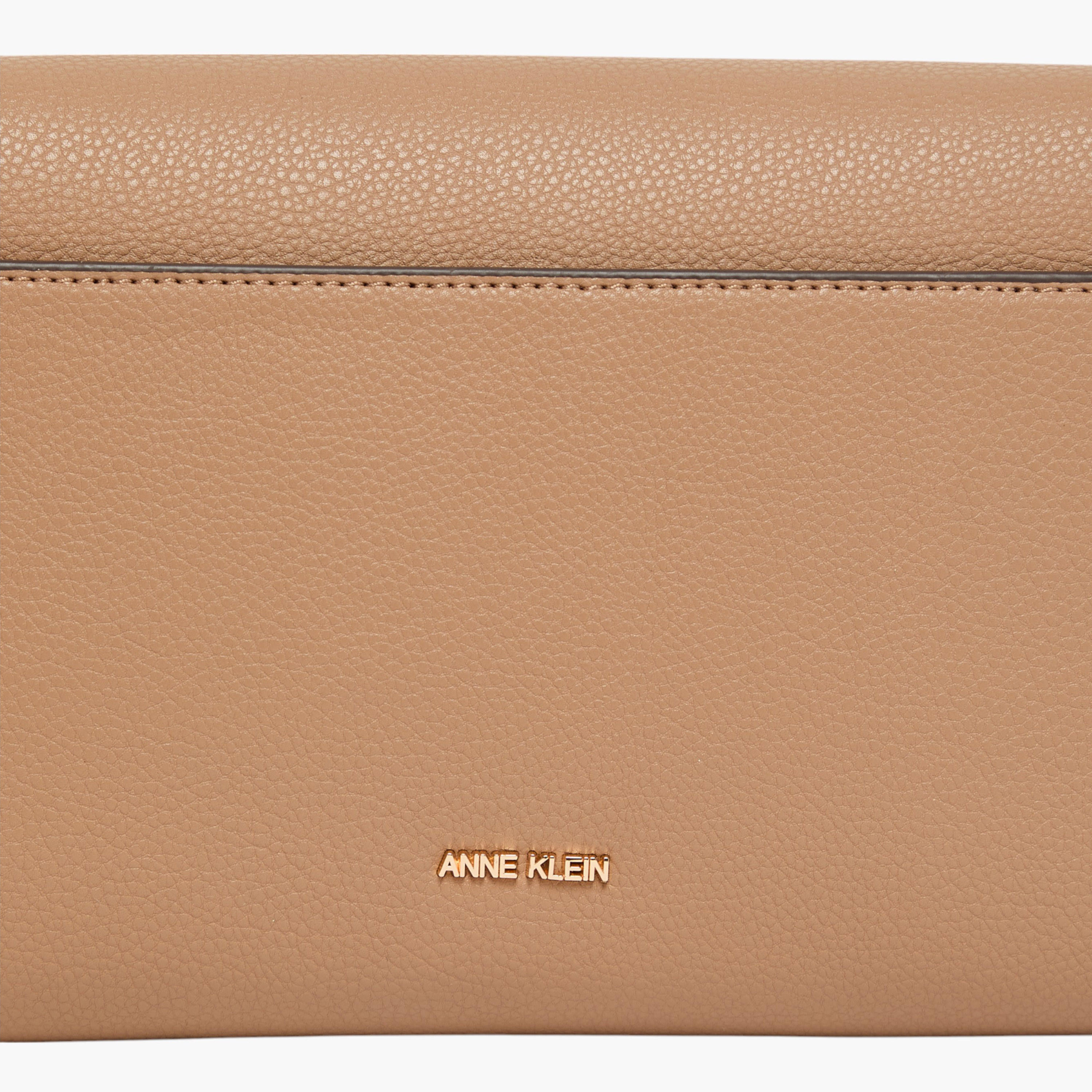 Anne Klein Textured Sling Bag with Detachable Strap-women-bagsandwallets-handbags-image-5