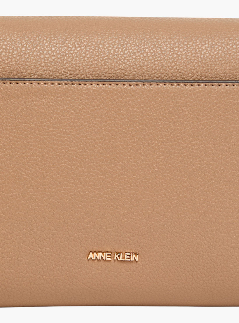 Anne Klein Textured Sling Bag with Detachable Strap-women-bagsandwallets-handbags-image-5
