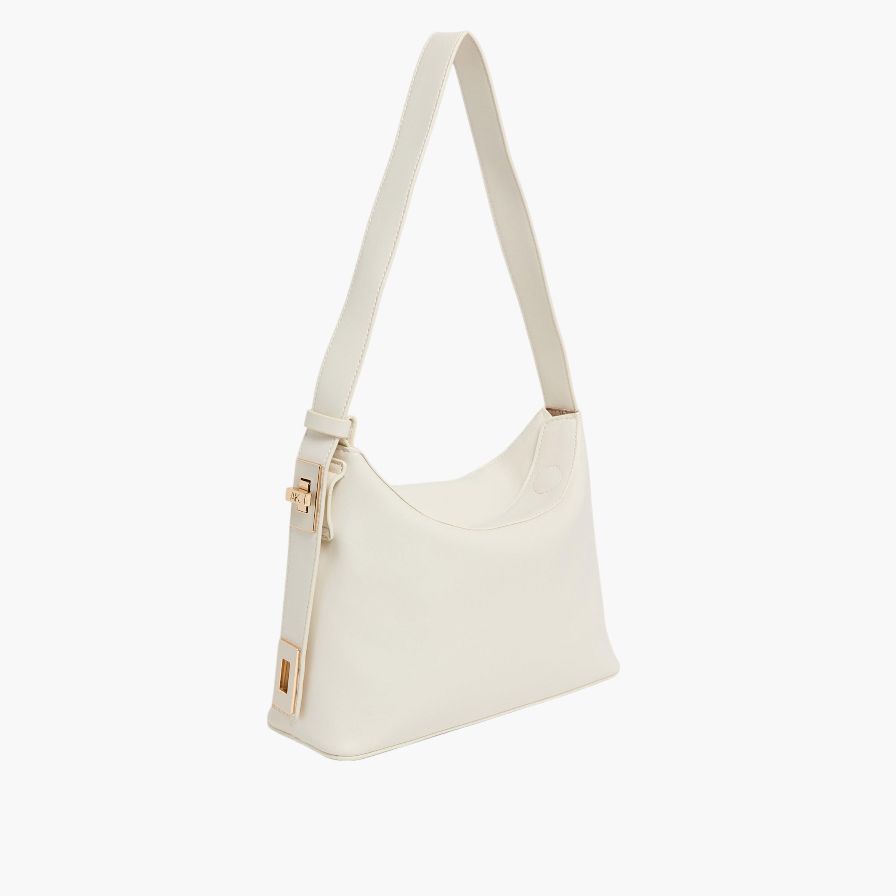 شنطة كتف سادة بحزام قابل للتعديل من آن كيلين-women-bagsandwallets-handbags-image-2