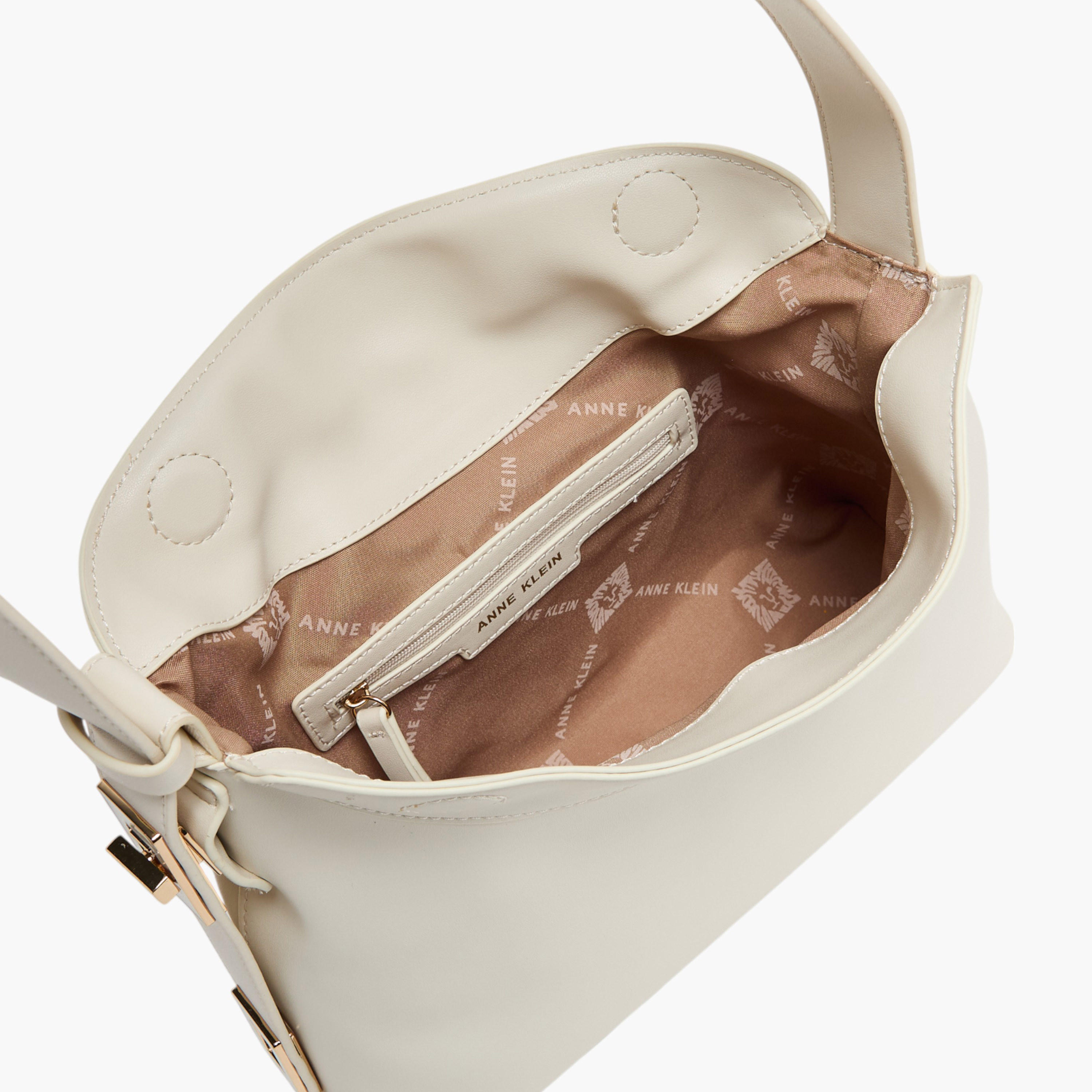 Anne Klein Solid Shoulder Bag with Adjustable Strap-women-bagsandwallets-handbags-image-5