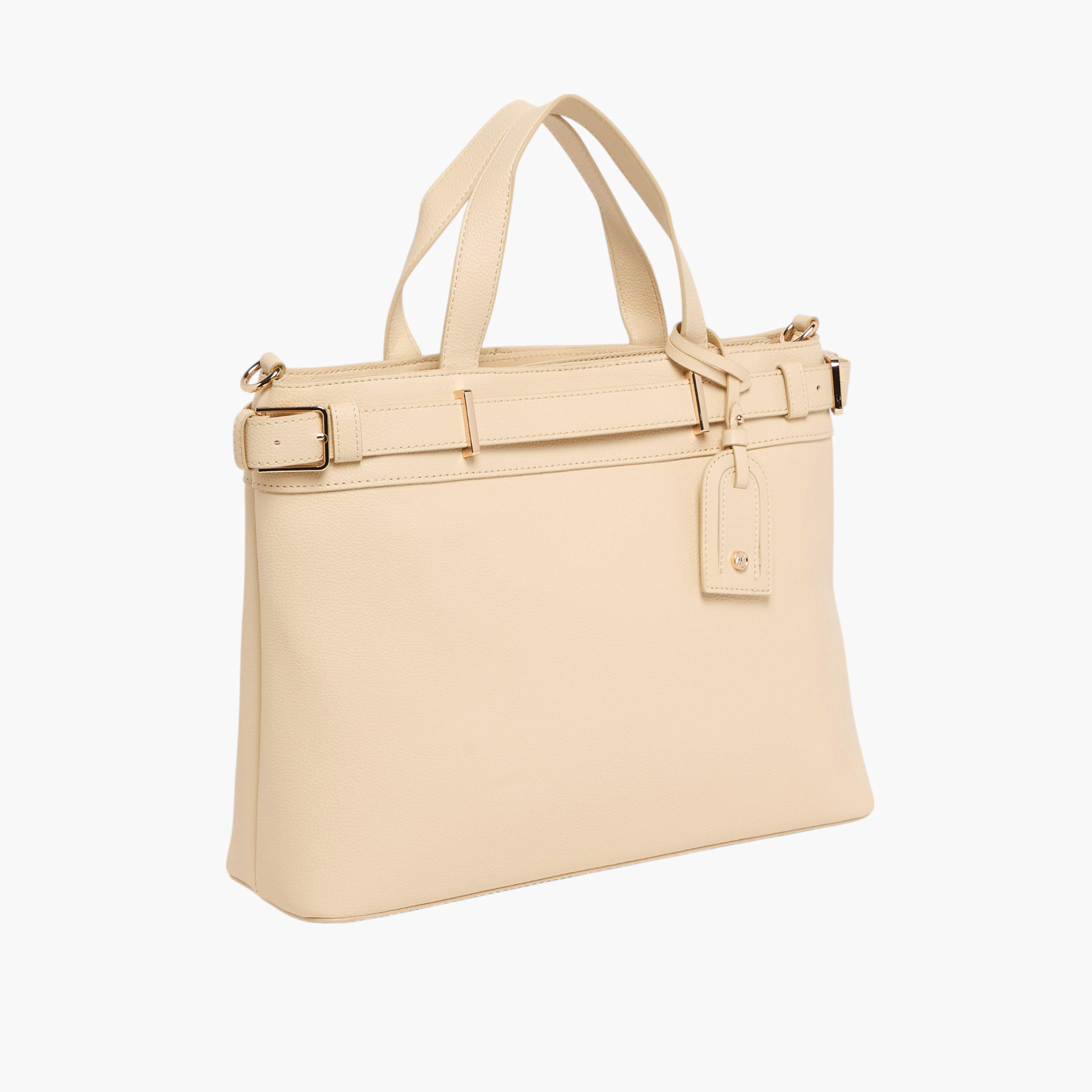 شنطة توتي سادة بمقابض مزدوجة وإغلاق بزر مغناطيسي من آن كيلين-women-bagsandwallets-handbags-image-2