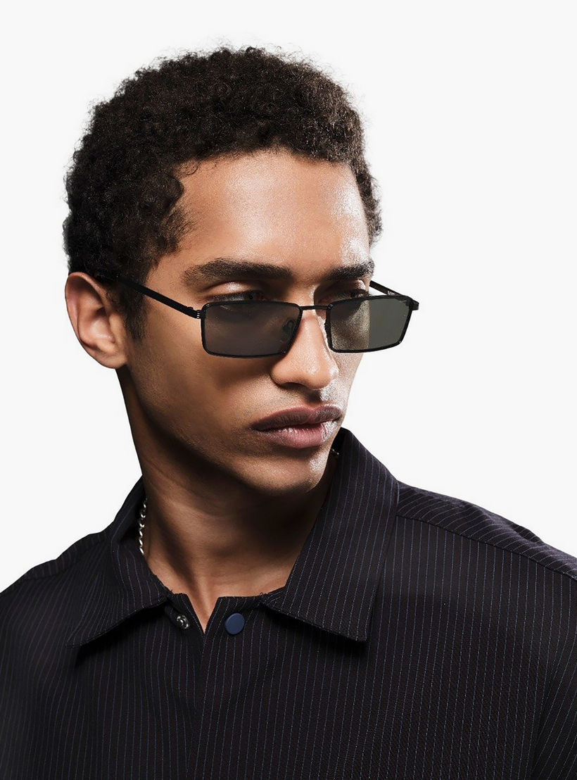BlackOut Ulterior 56 MM Green Rectangle Sunglasses | sm40106-bla-000347-0106-56-men-sunglasses-image-6