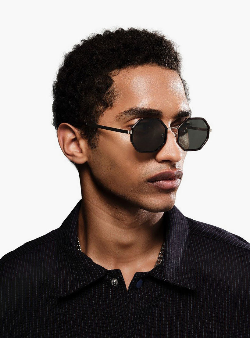 BlackOut Beyond 50 MM Green Geometric Sunglasses | sm100506-bla-000348-0507-50-men-sunglasses-image-6