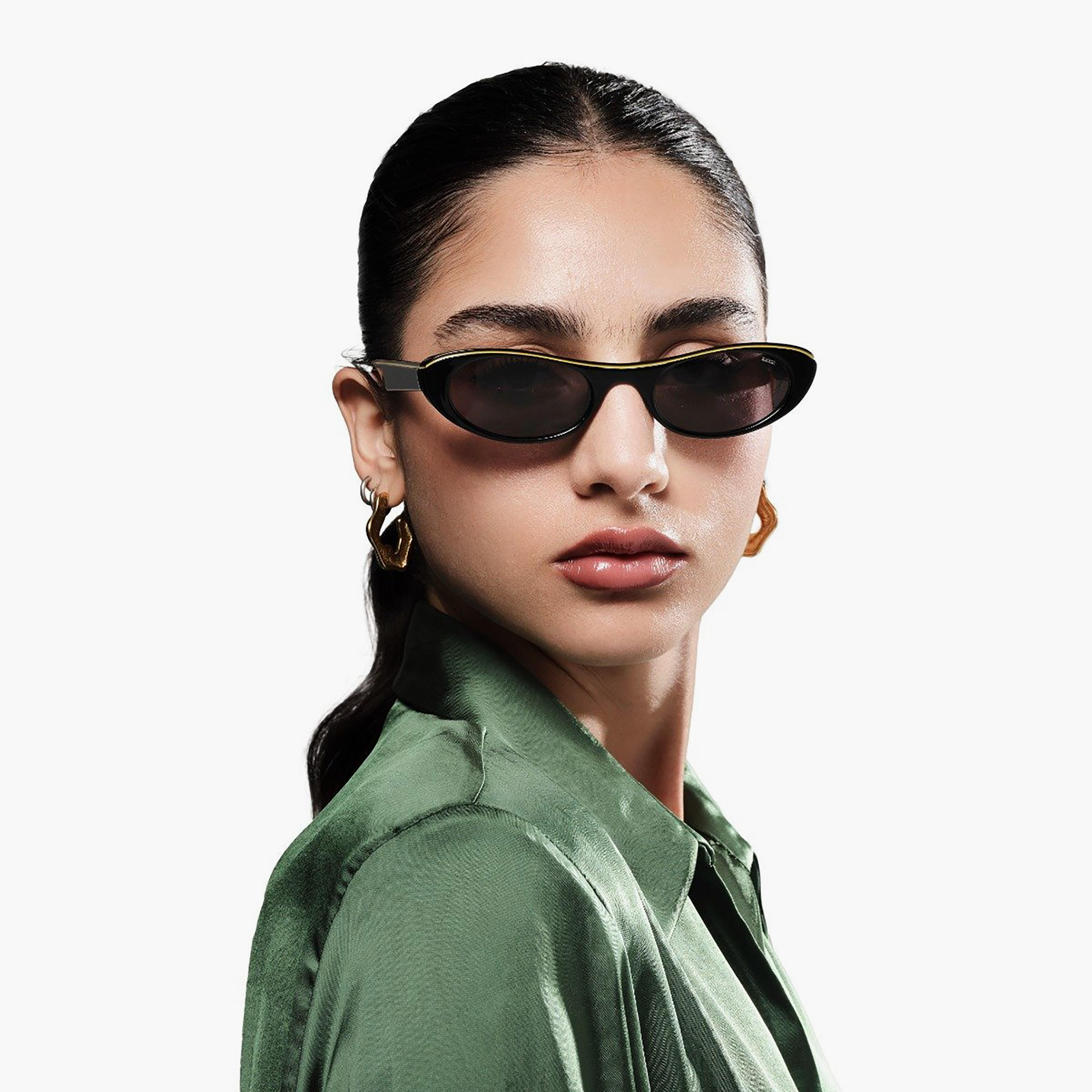 BlackOut Infinite 51 MM Grey Oval Sunglasses | sw60107-bla-000350-0107-51-women-sunglasses-image-5