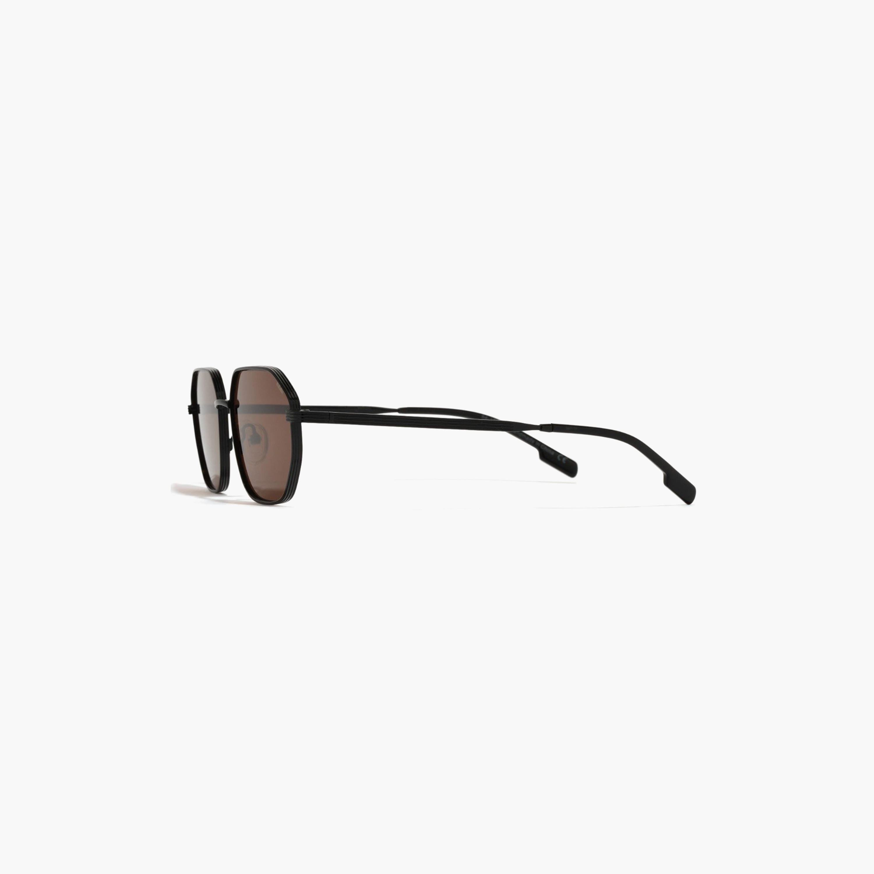 BlackOut More 54 MM Brown Geometric Sunglasses | sm100104-bla-000354-0104-54-men-sunglasses-image-4