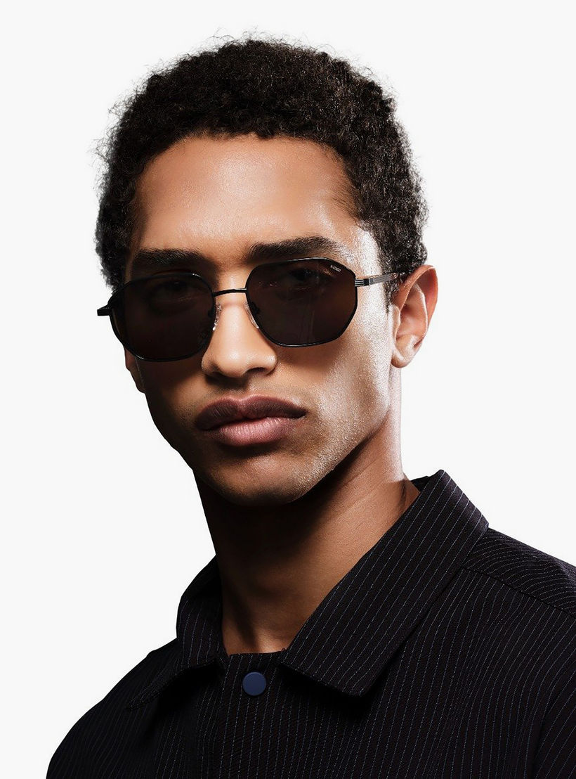 BlackOut More 54 MM Brown Geometric Sunglasses | sm100104-bla-000354-0104-54-men-sunglasses-image-5