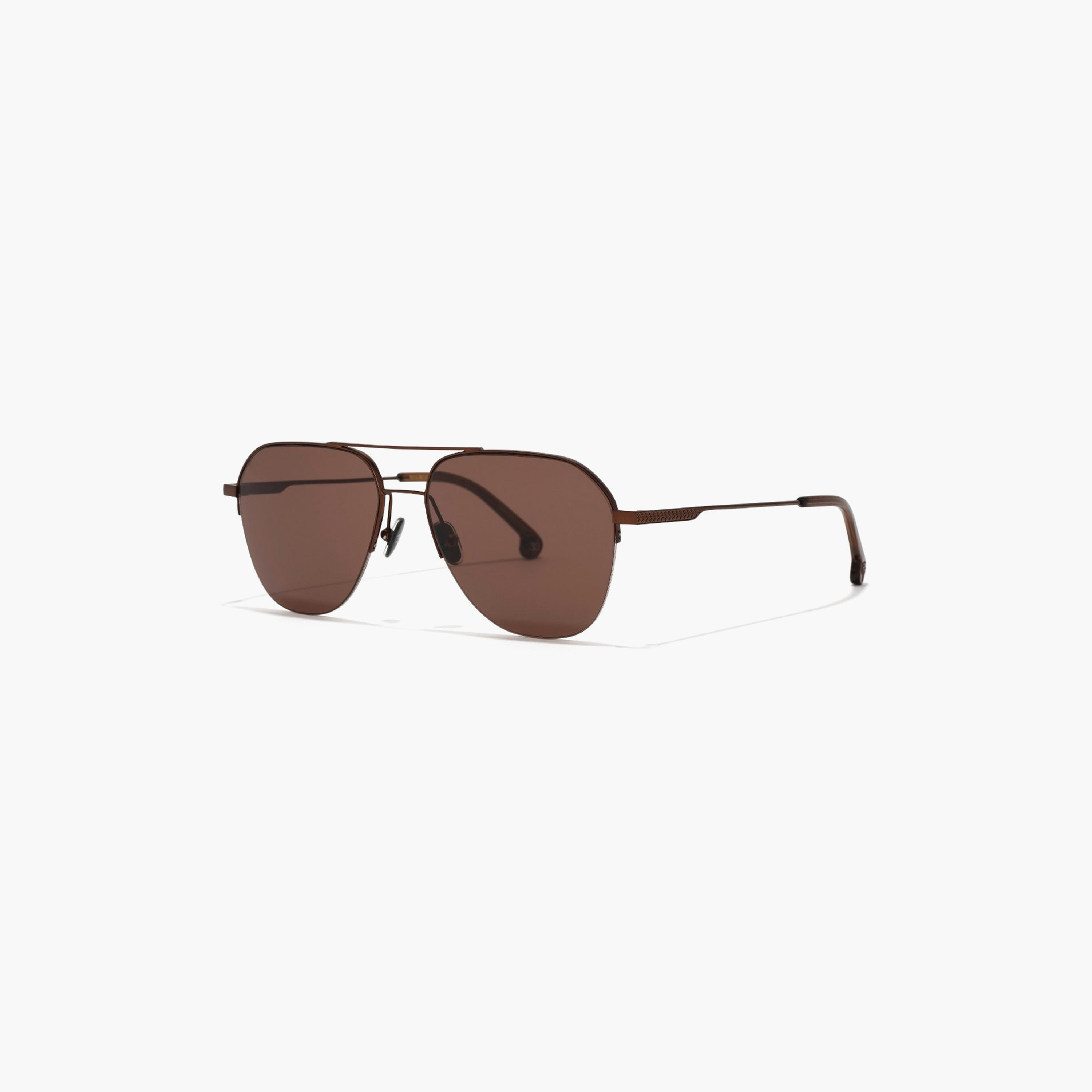 30Sundays Alahsa 57 MM Brown Aviator Sunglasses | sm10304-30s-000456-0304-57-men-sunglasses-image-1