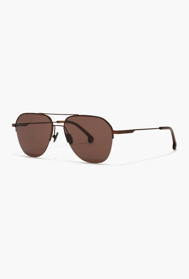 30Sundays Alahsa 57 MM Brown Aviator Sunglasses | sm10304-30s-000456-0304-57-men-sunglasses-image-1
