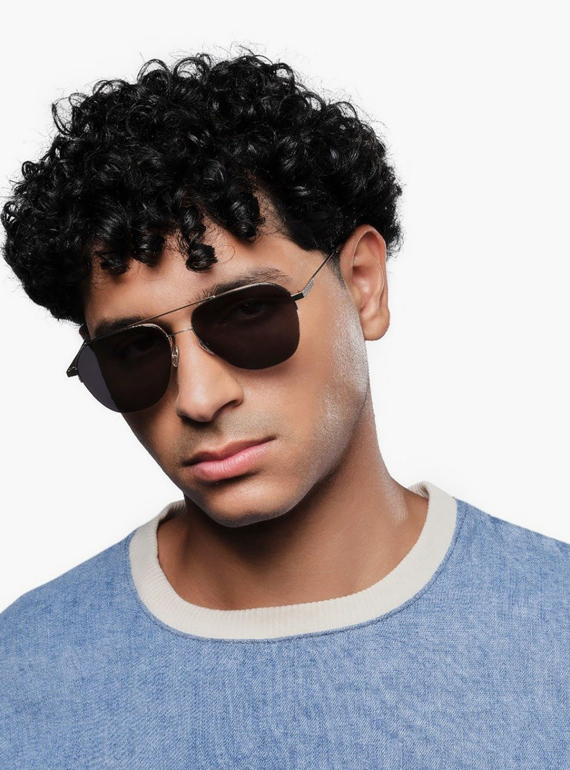 30Sundays Alahsa 57 MM Grey Aviator Sunglasses | sm11207-30s-000456-1207-57-men-sunglasses-image-5