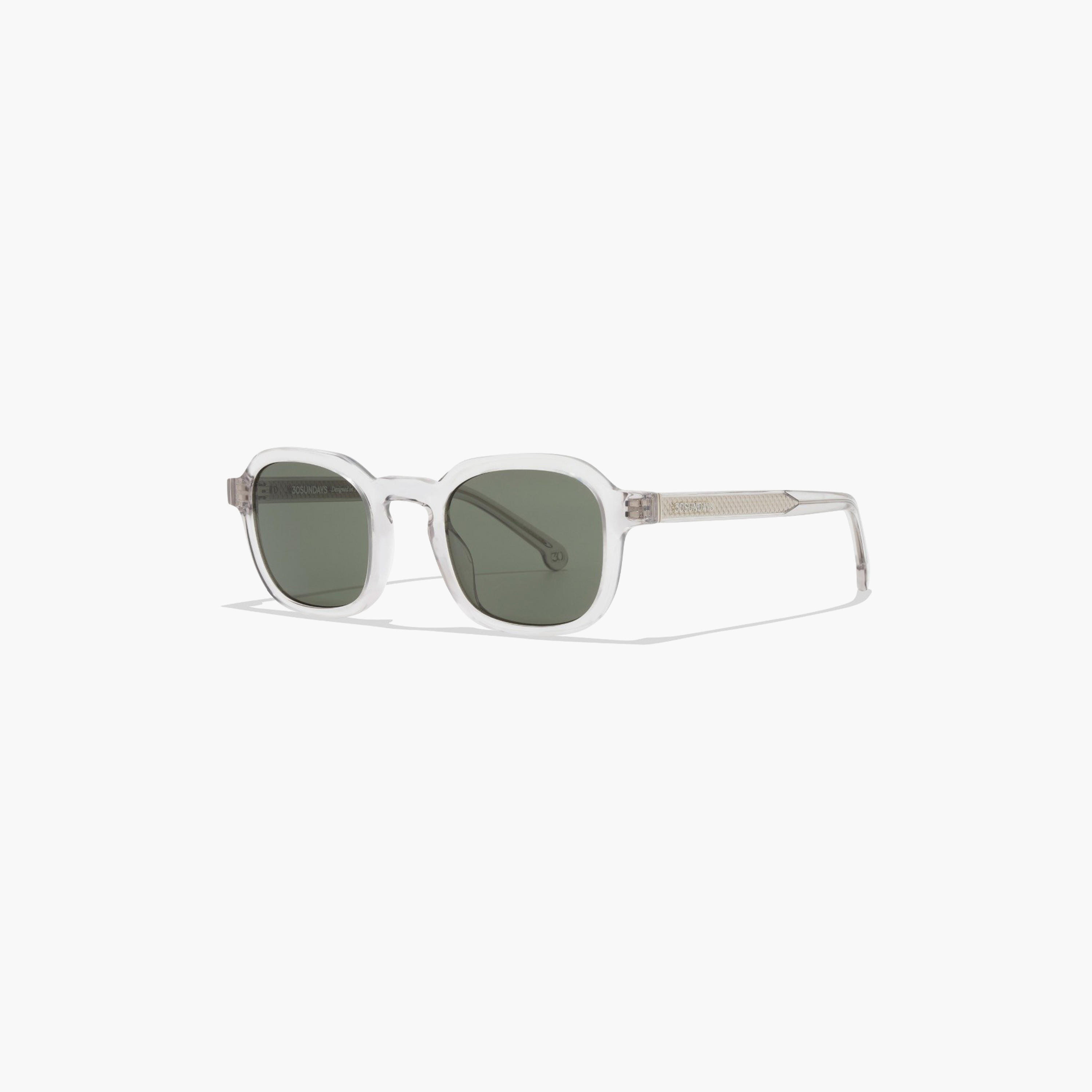 30Sundays Hegra 48 MM Green Square Sunglasses | sm50706-30s-000428-0706-48-men-sunglasses-image-1