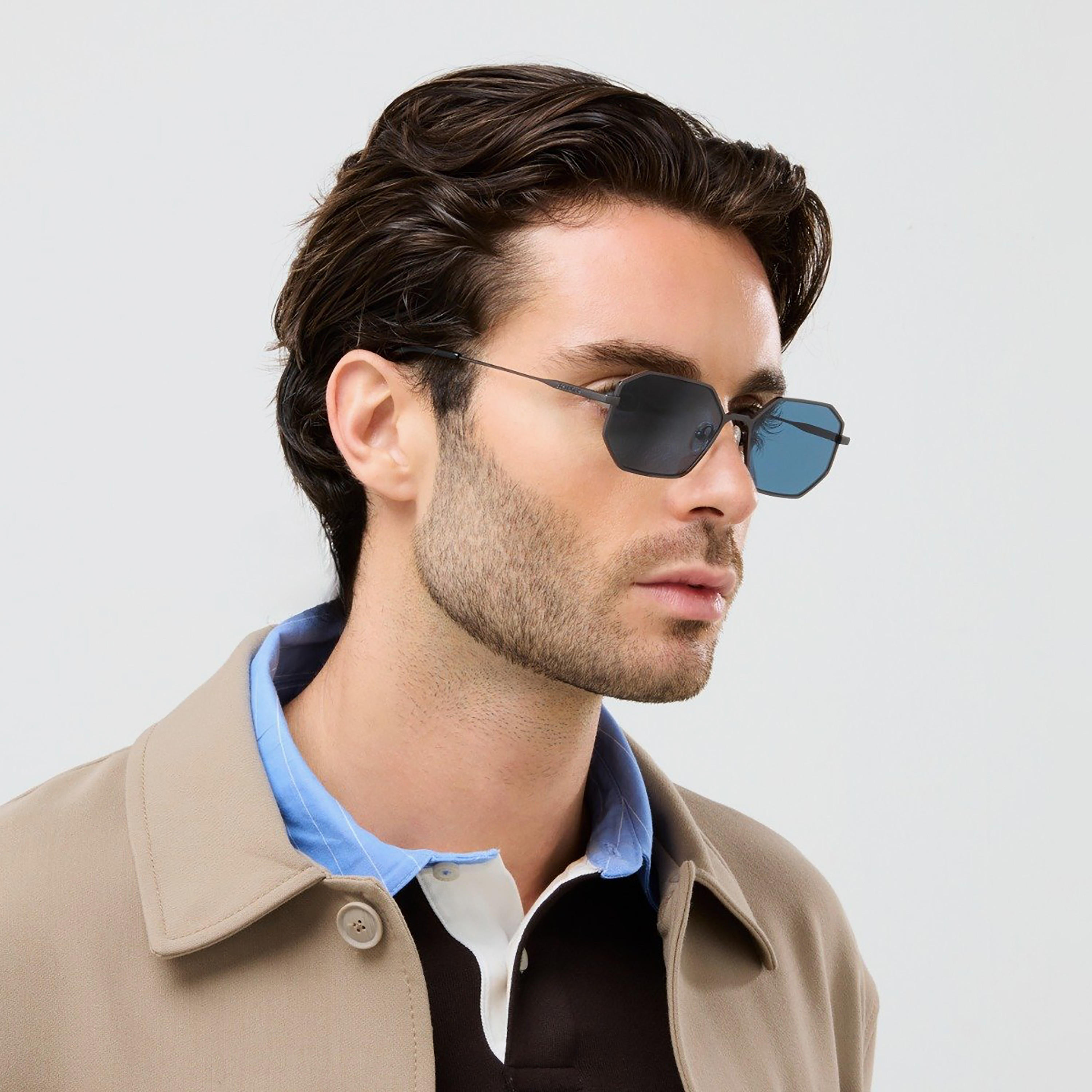 30Sundays Apollo Iv 55 MM Blue Geometric Sunglasses | sm70702-30s-000430-0702-55-men-sunglasses-image-6