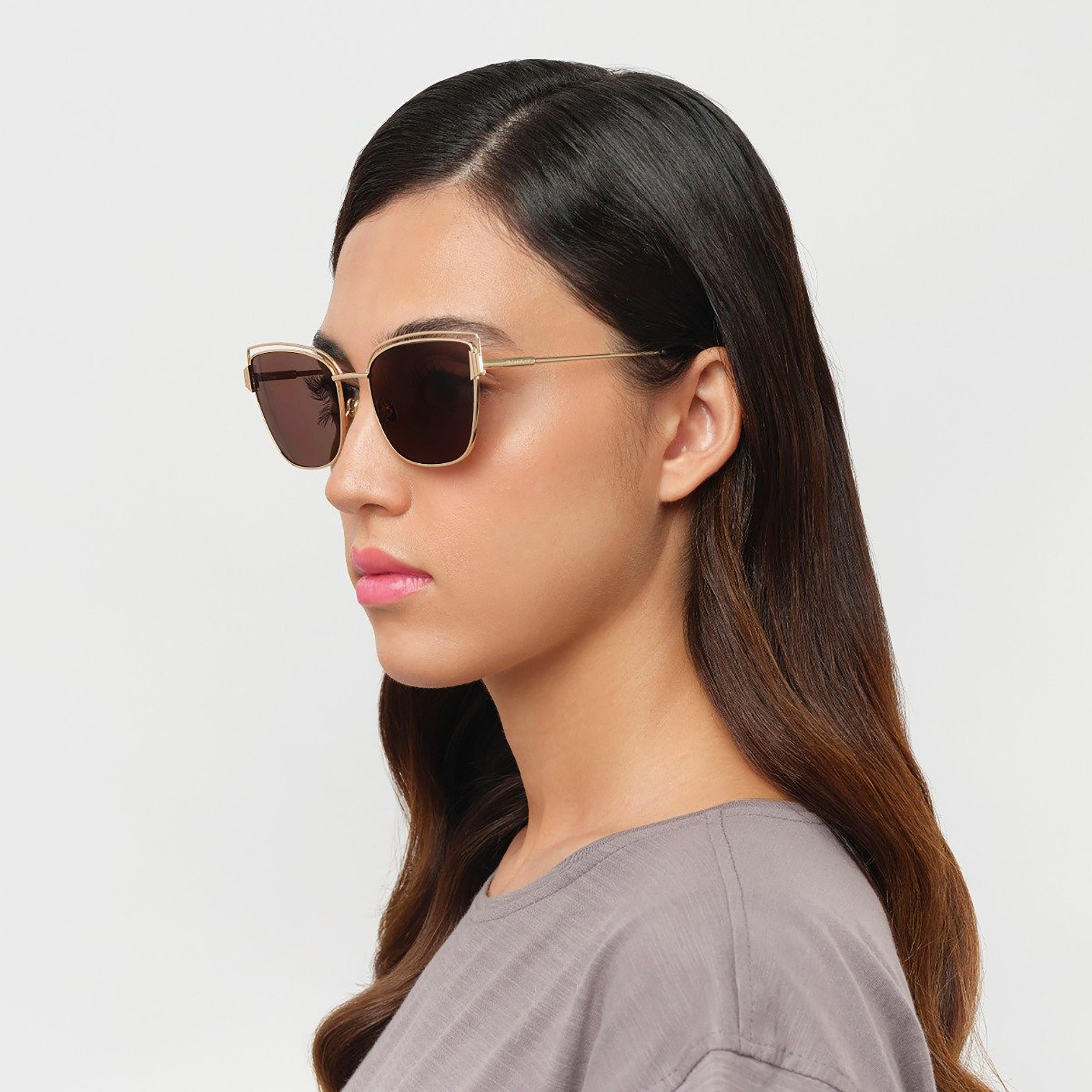 30Sundays Badya 57 MM Brown Cat Eye Sunglasses | sw30504-30s-000420-0504-57-women-sunglasses-image-5
