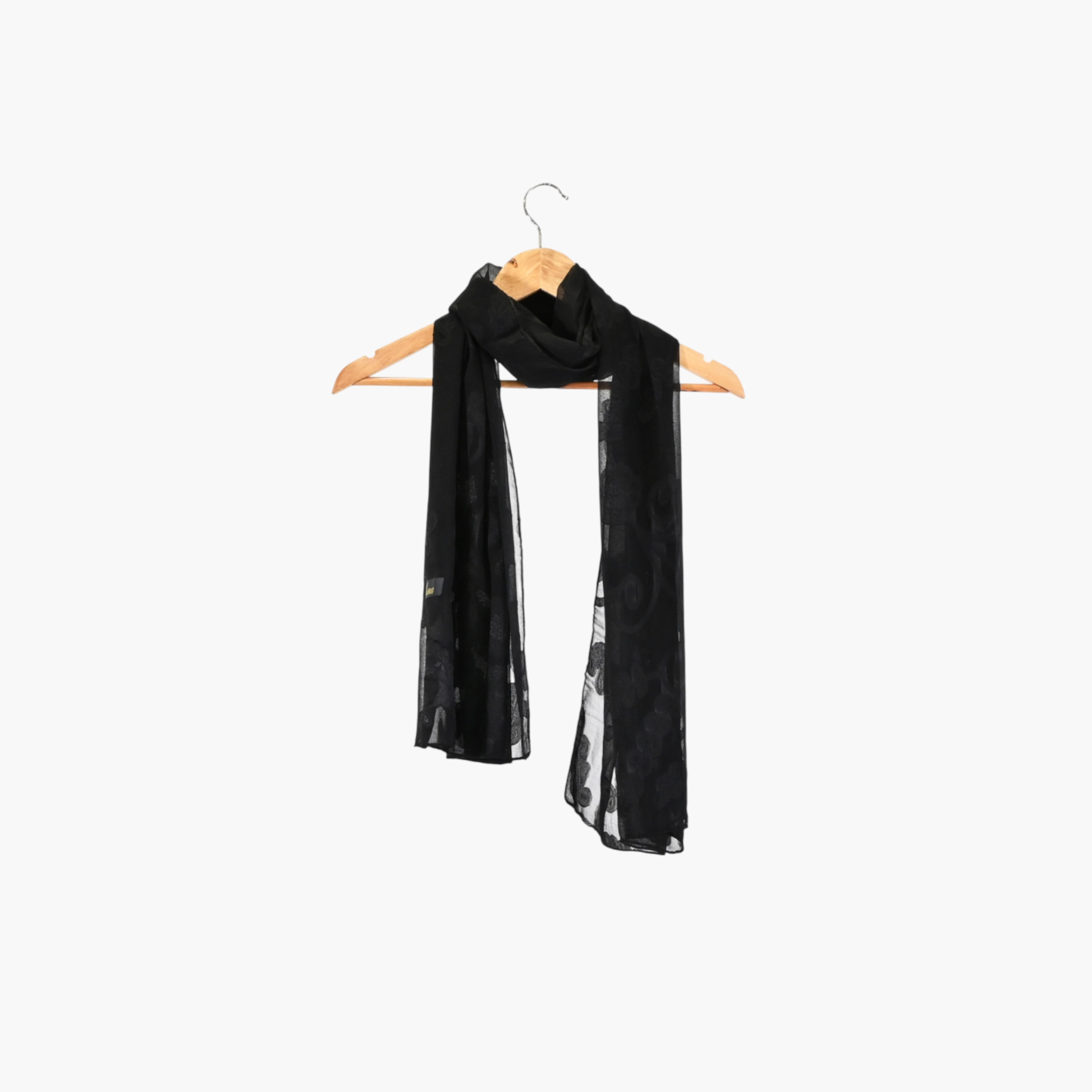 Zora Women's black scarf embroidered-women-clothingaccessories-scarves-image-33