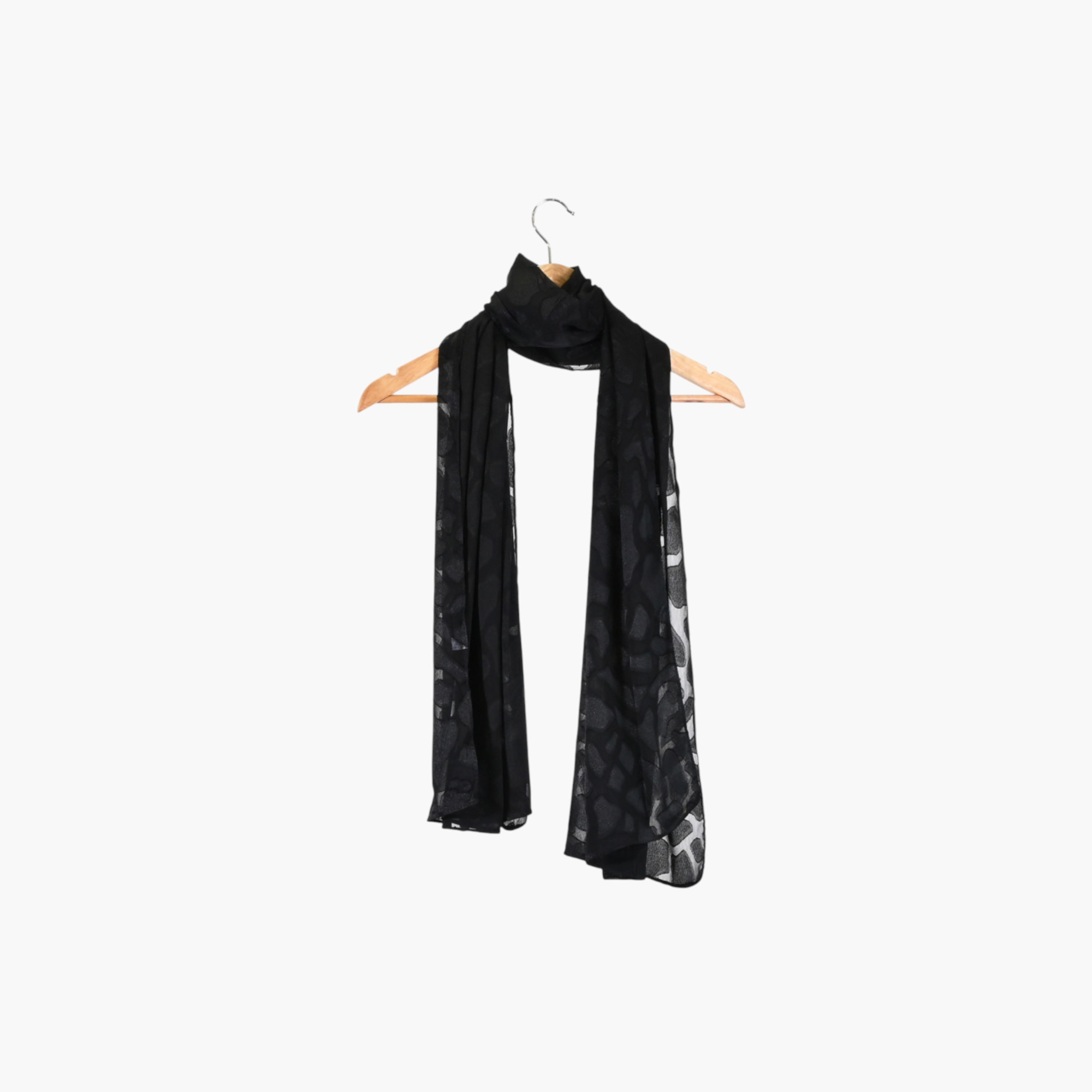 Zora Women's black scarf embroidered-women-clothingaccessories-scarves-image-21