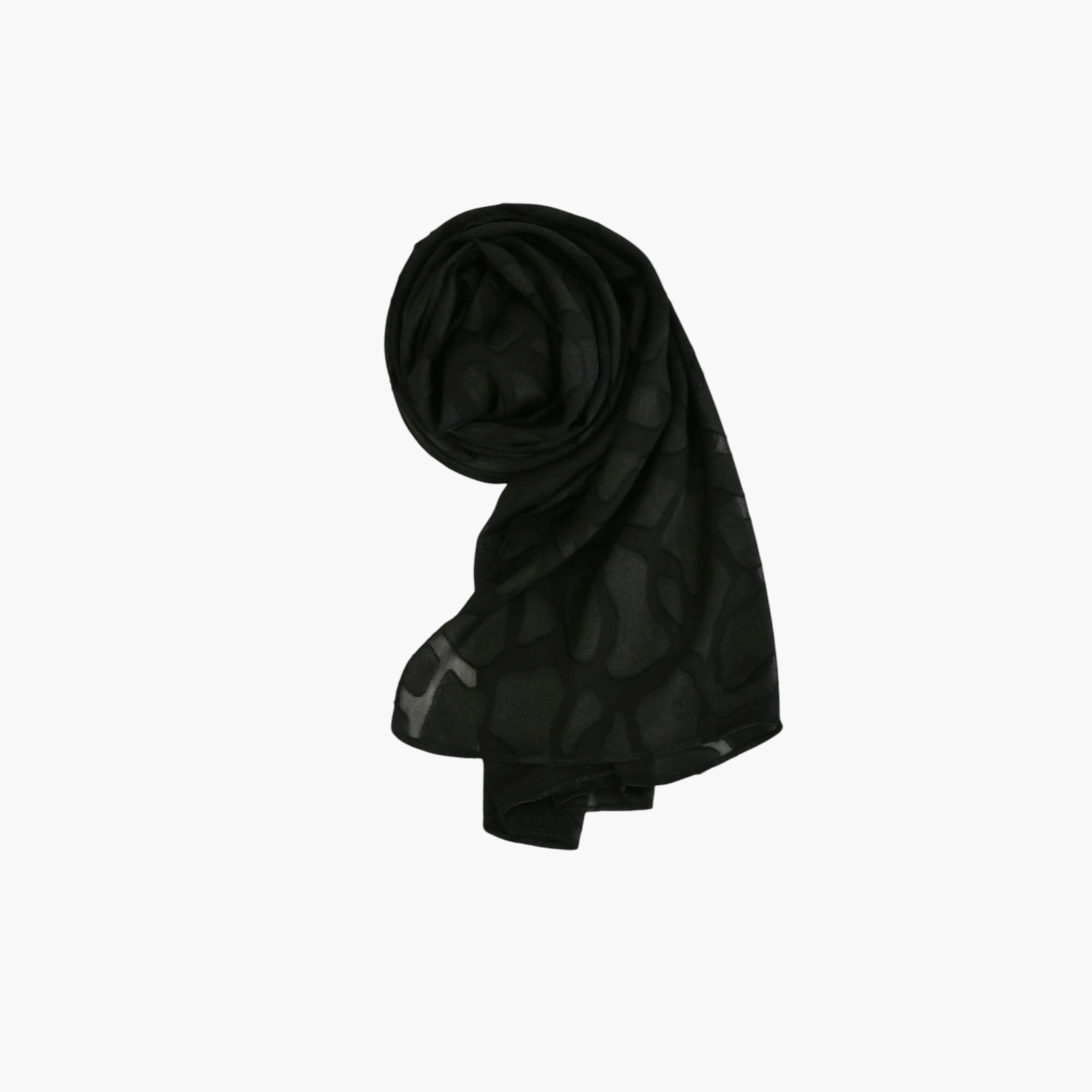Zora Women's black scarf embroidered-women-clothingaccessories-scarves-image-23