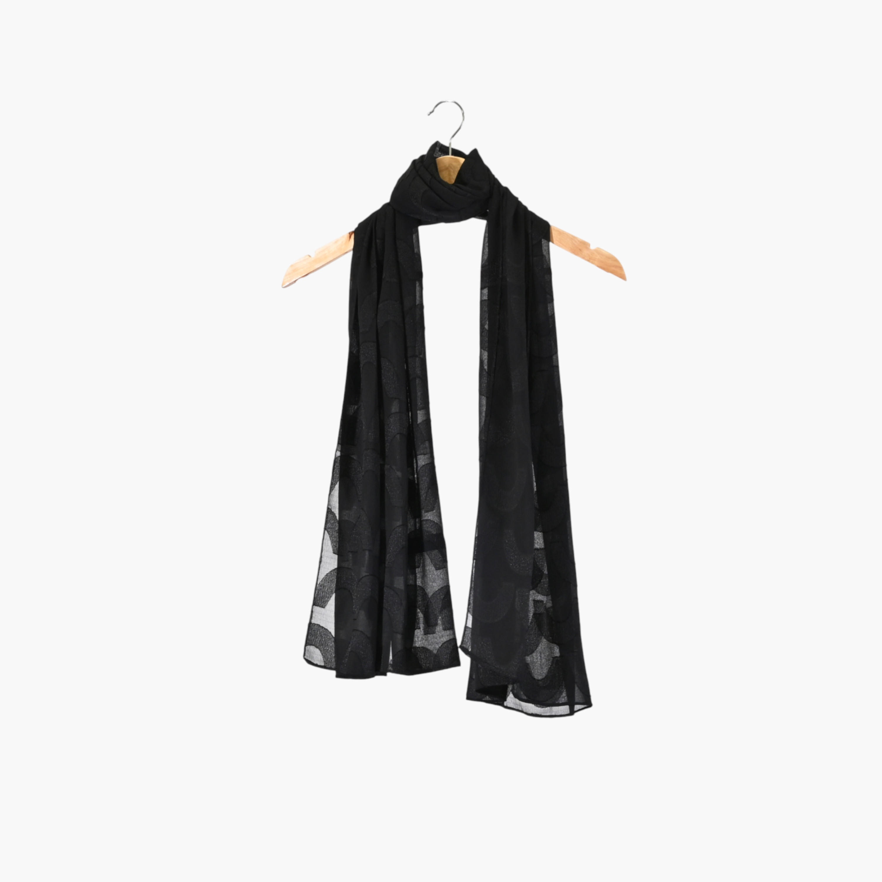 Zora Women's black scarf embroidered-women-clothingaccessories-scarves-image-17