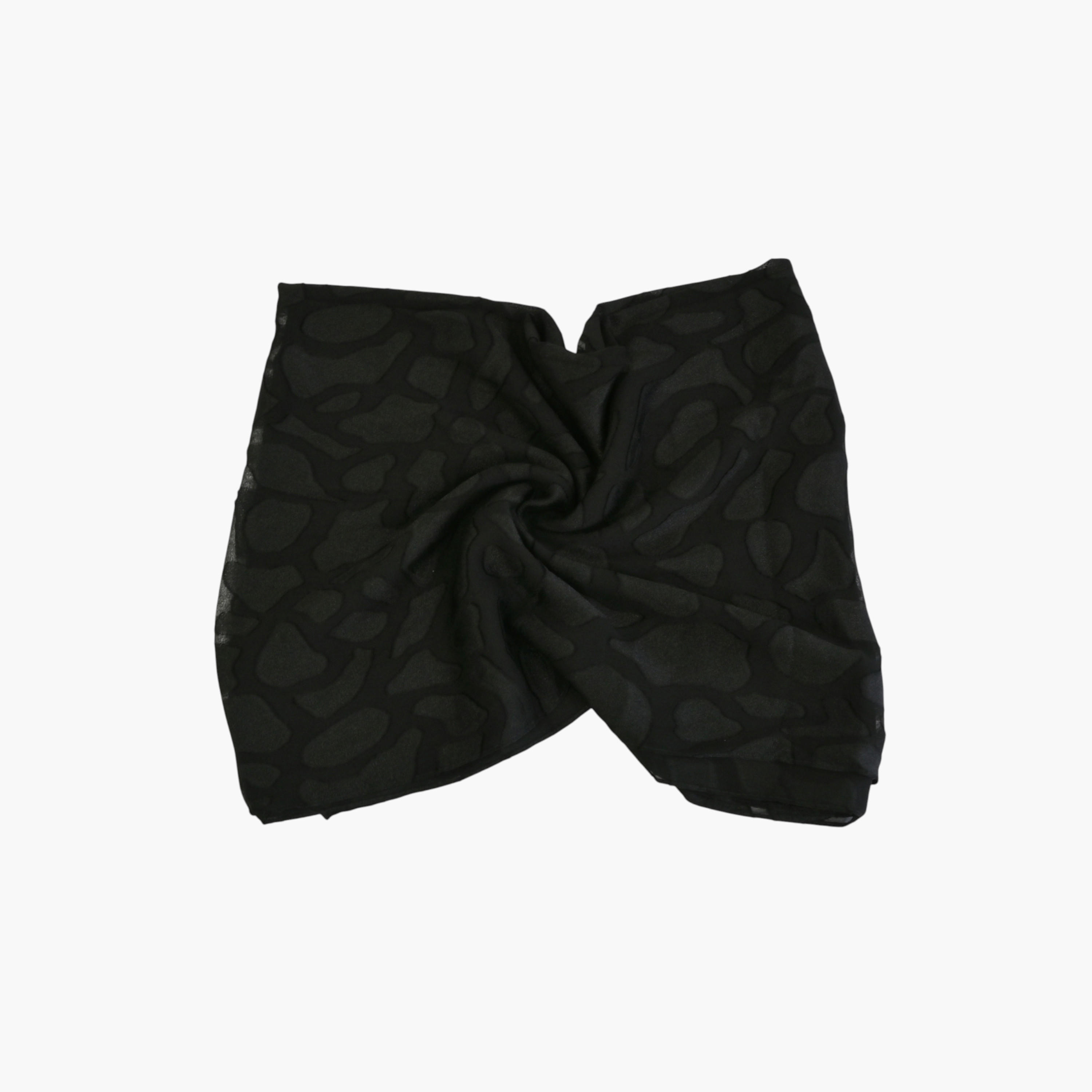 Zora Women's black scarf embroidered-women-clothingaccessories-scarves-image-4