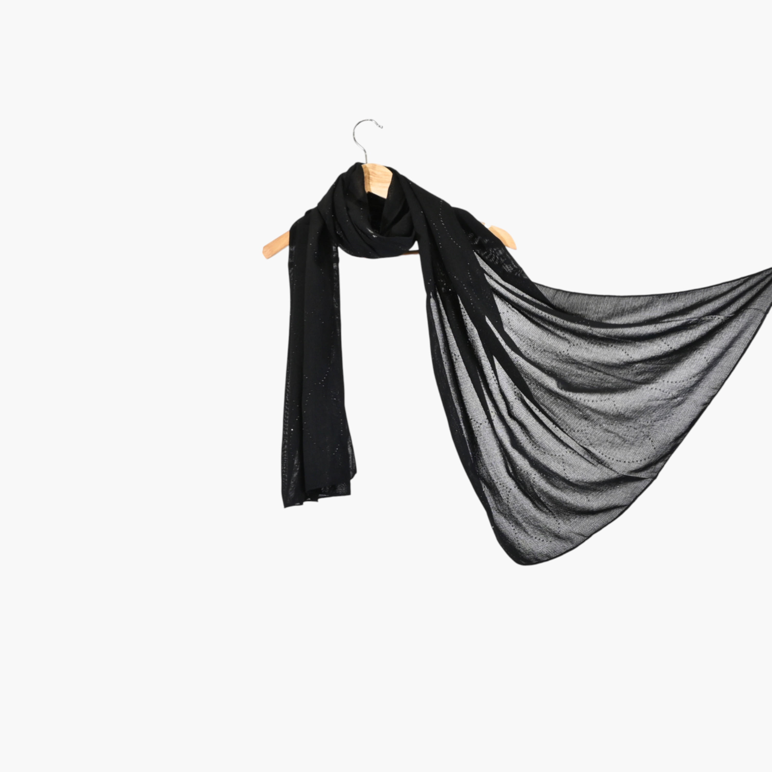 Zora Women's black scarf embroidered with crystals-women-clothingaccessories-scarves-image-18