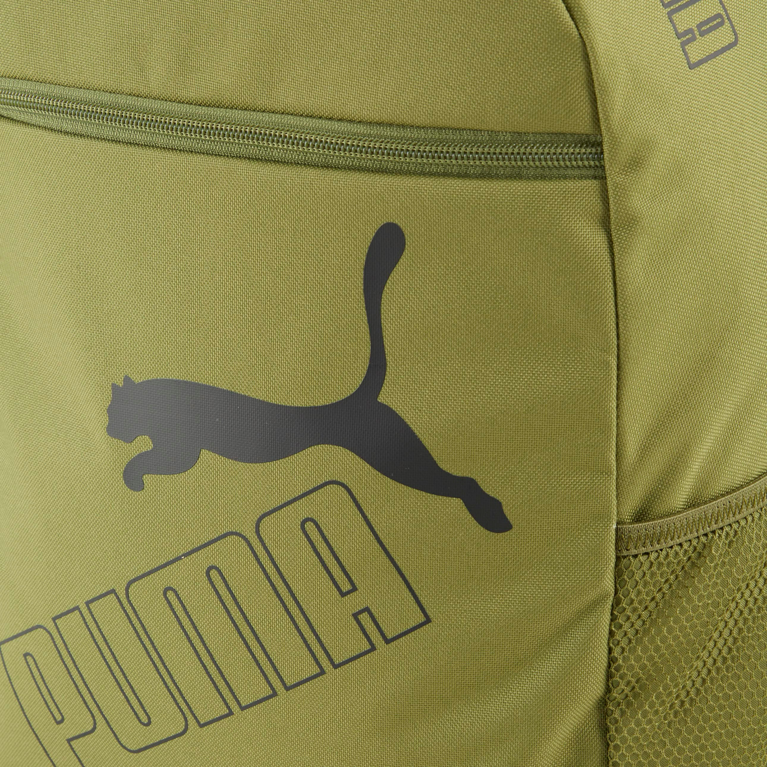 Puma Logo Print School Backpack with Adjustable Shoulder Straps and Zip Closure-school-bagsandbackpacks-backpacks-image-3
