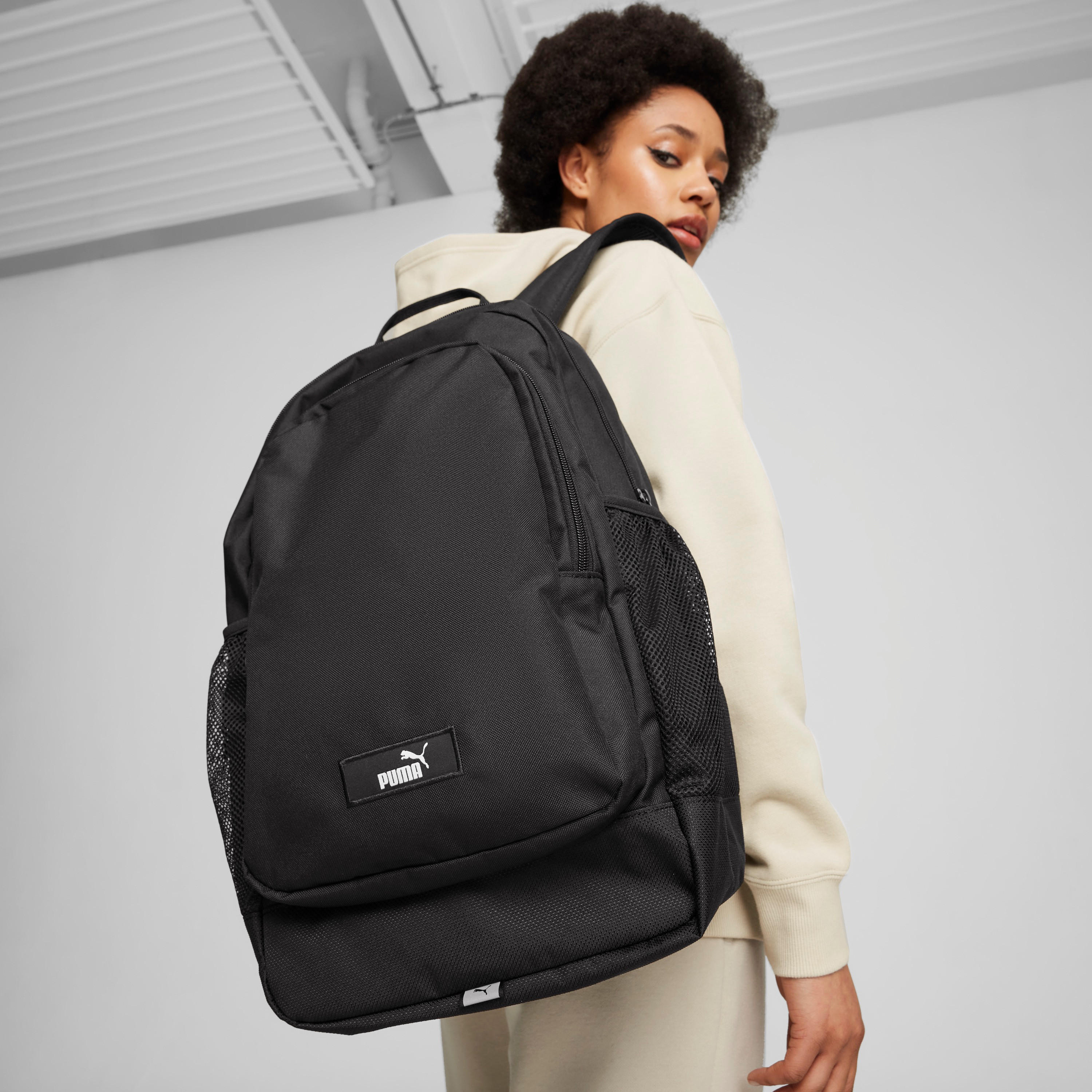 Puma Solid School Backpack with Adjustable Straps and Zip Closure-school-bagsandbackpacks-backpacks-image-2