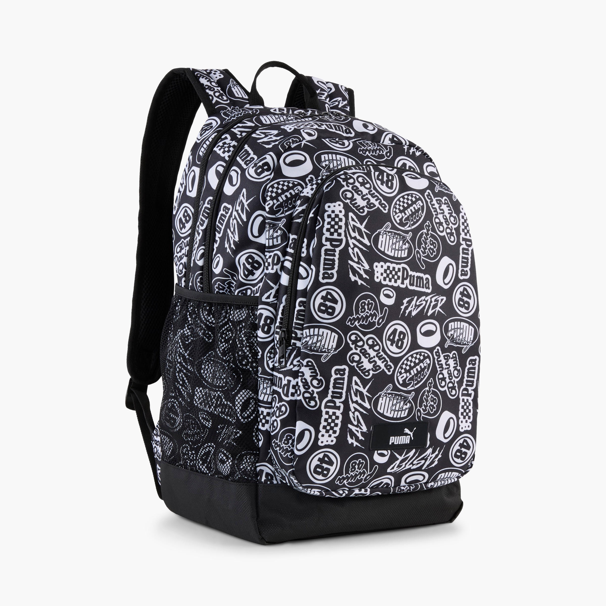 شنطة ظهر مدرسية بأحزمة قابلة للتعديل وسحاب إغلاق وطبعات من بوما-school-bagsandbackpacks-backpacks-image-5