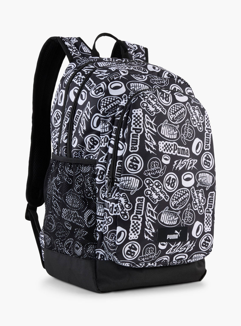 شنطة ظهر مدرسية بأحزمة قابلة للتعديل وسحاب إغلاق وطبعات من بوما-school-bagsandbackpacks-backpacks-image-5