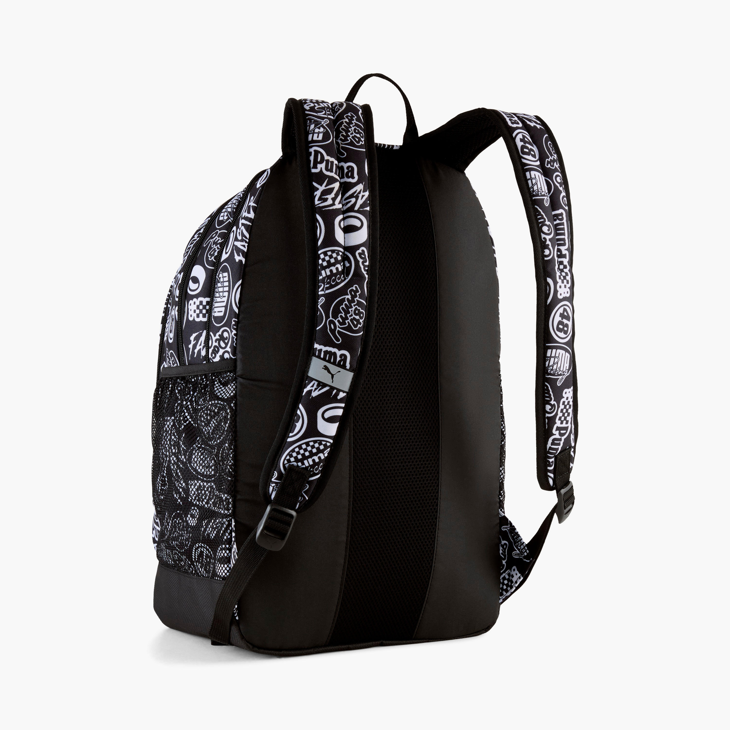 شنطة ظهر مدرسية بأحزمة قابلة للتعديل وسحاب إغلاق وطبعات من بوما-school-bagsandbackpacks-backpacks-image-4