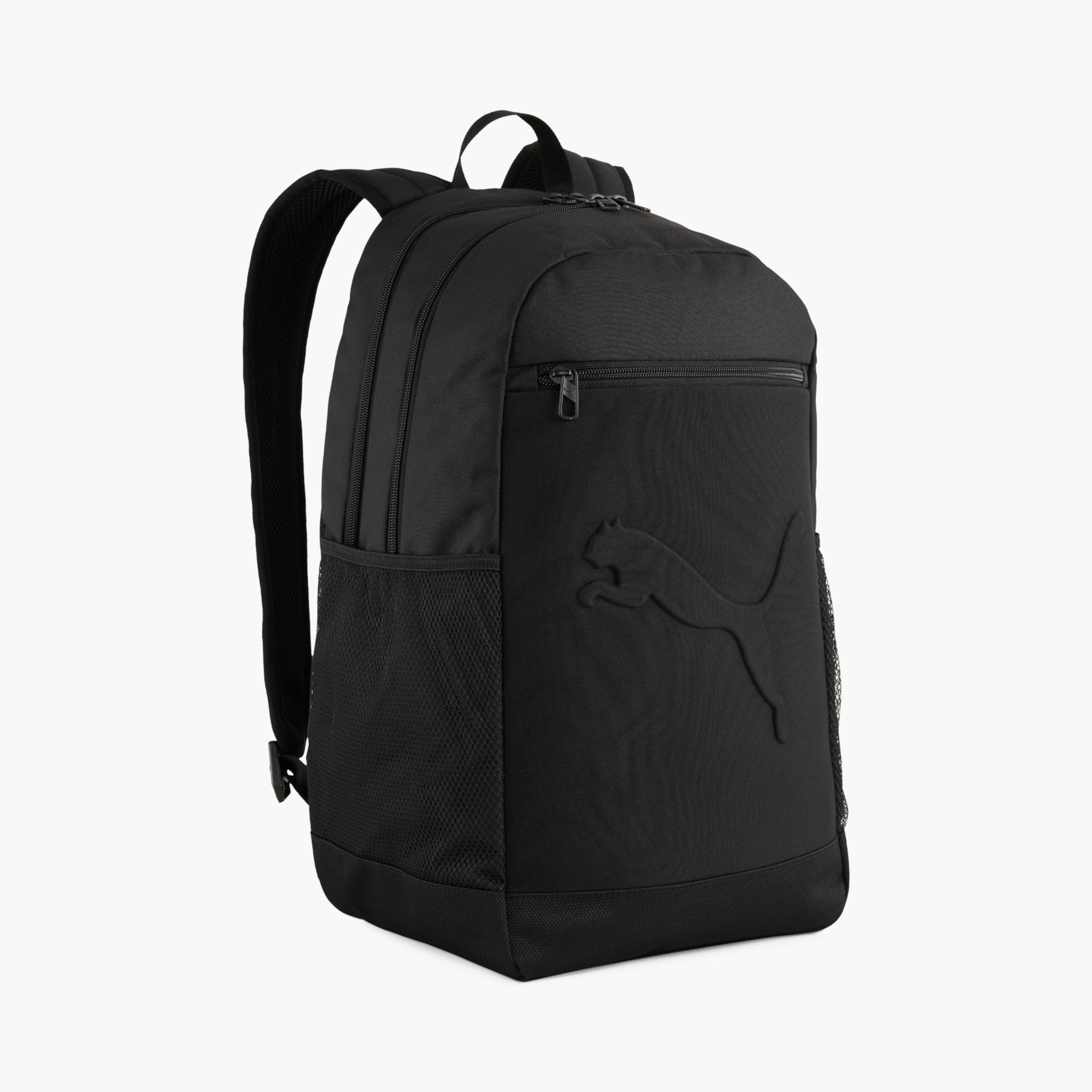PUMA Solid School Backpack with Adjustable Straps and Zip Closure-school-bagsandbackpacks-backpacks-image-1