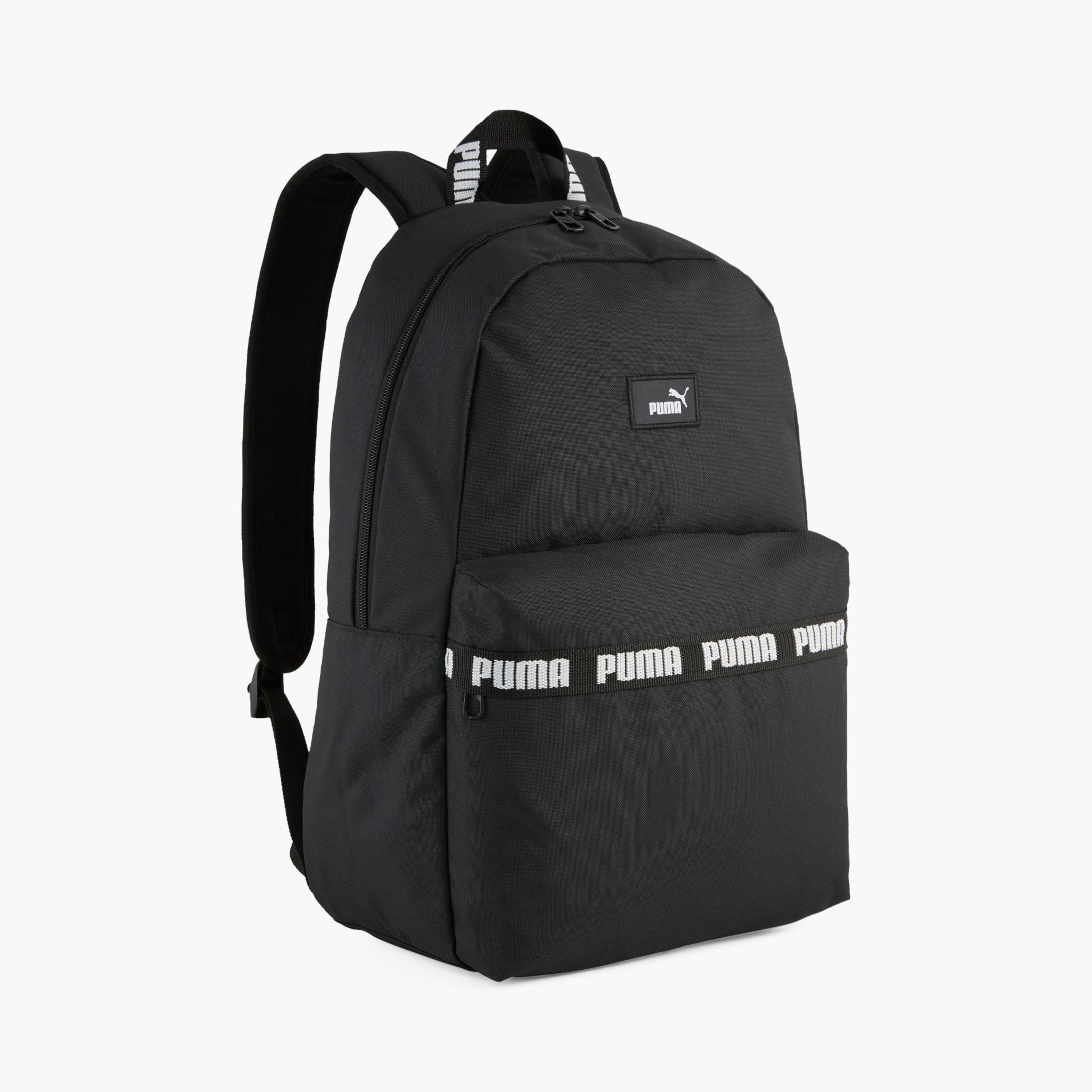 Puma Solid School Backpack with Adjustable Straps and Zip Closure-school-bagsandbackpacks-backpacks-image-1