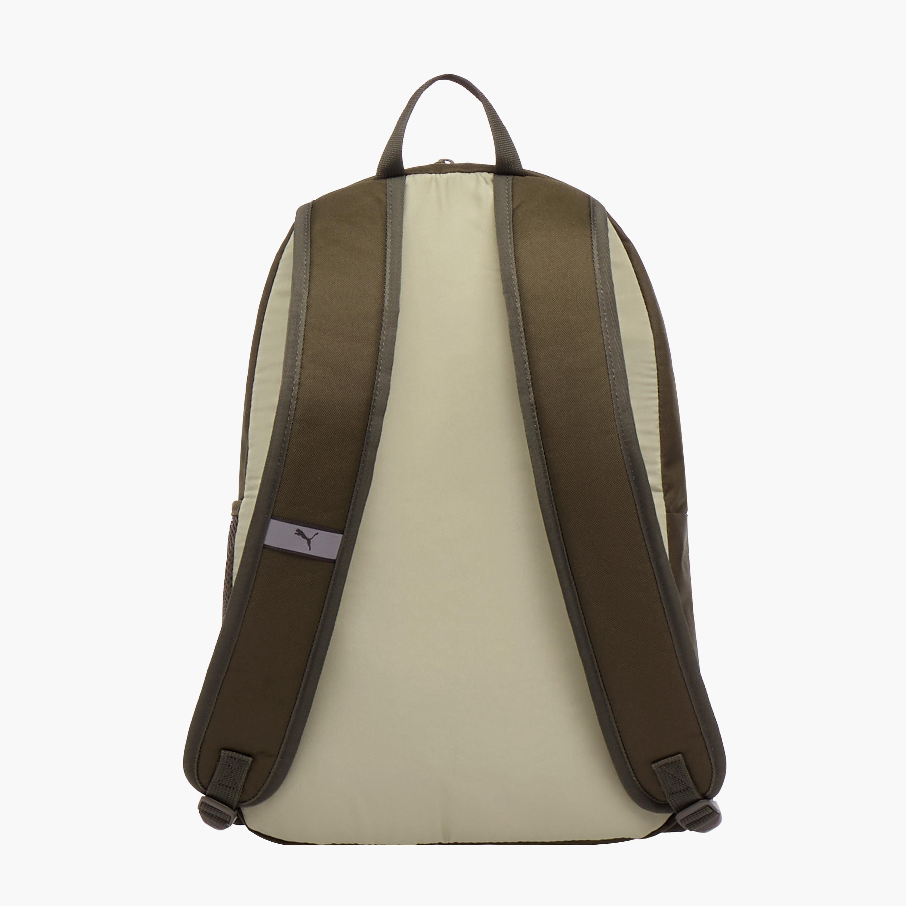 Puma Logo Print School Backpack with Adjustable Straps and Zip Closure-school-bagsandbackpacks-backpacks-image-3