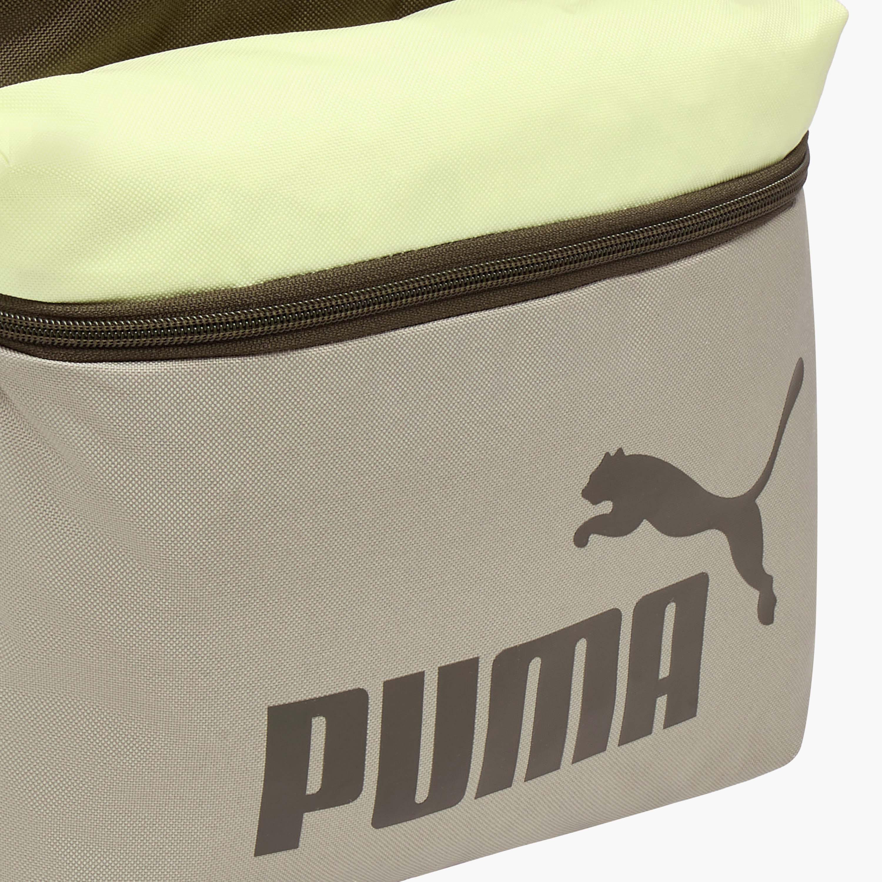 Puma Logo Print School Backpack with Adjustable Straps and Zip Closure-school-bagsandbackpacks-backpacks-image-5