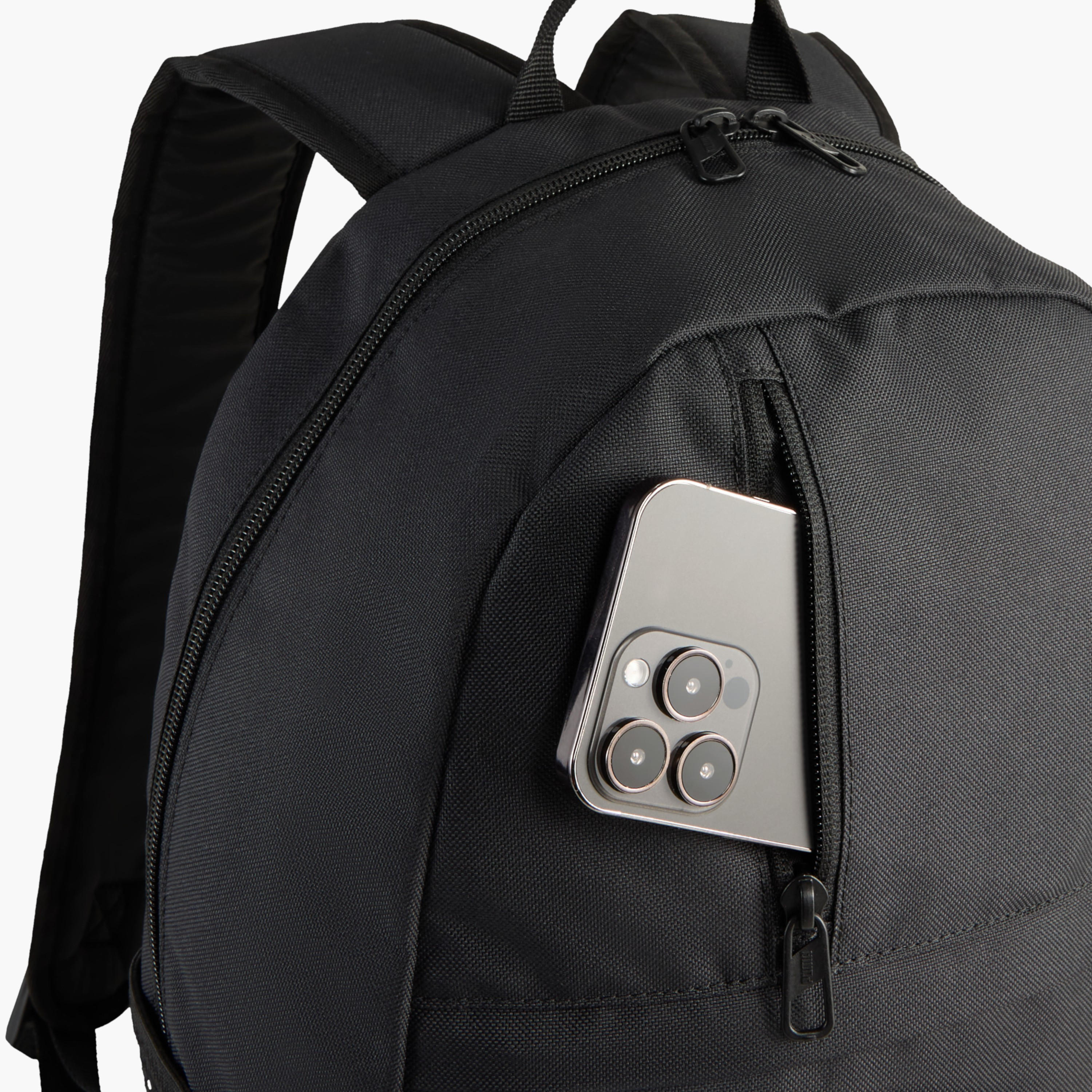 Puma Logo Print School Backpack with Adjustable Straps and Zip Closure-school-bagsandbackpacks-backpacks-image-5