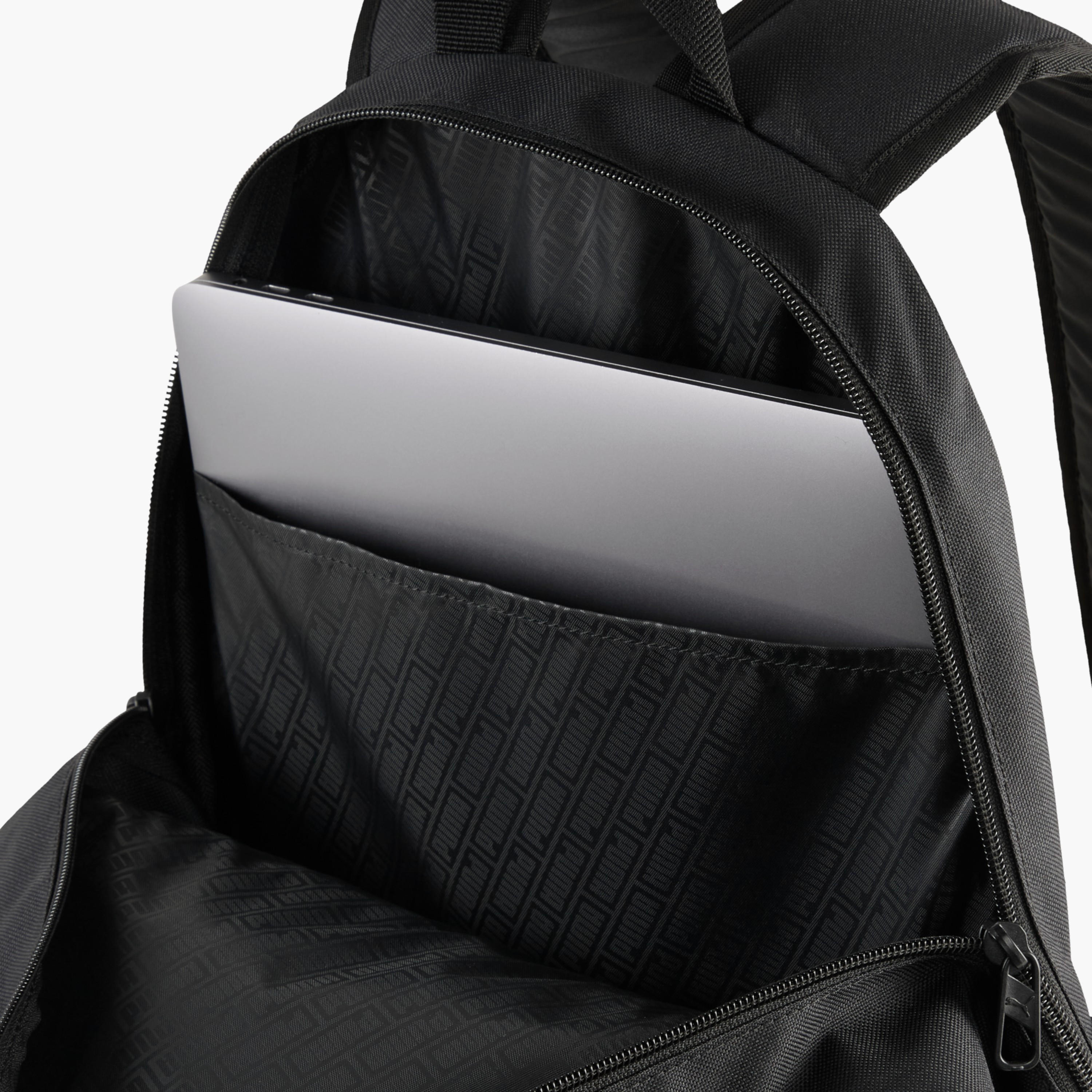 Puma Logo Print School Backpack with Adjustable Straps and Zip Closure-school-bagsandbackpacks-backpacks-image-6