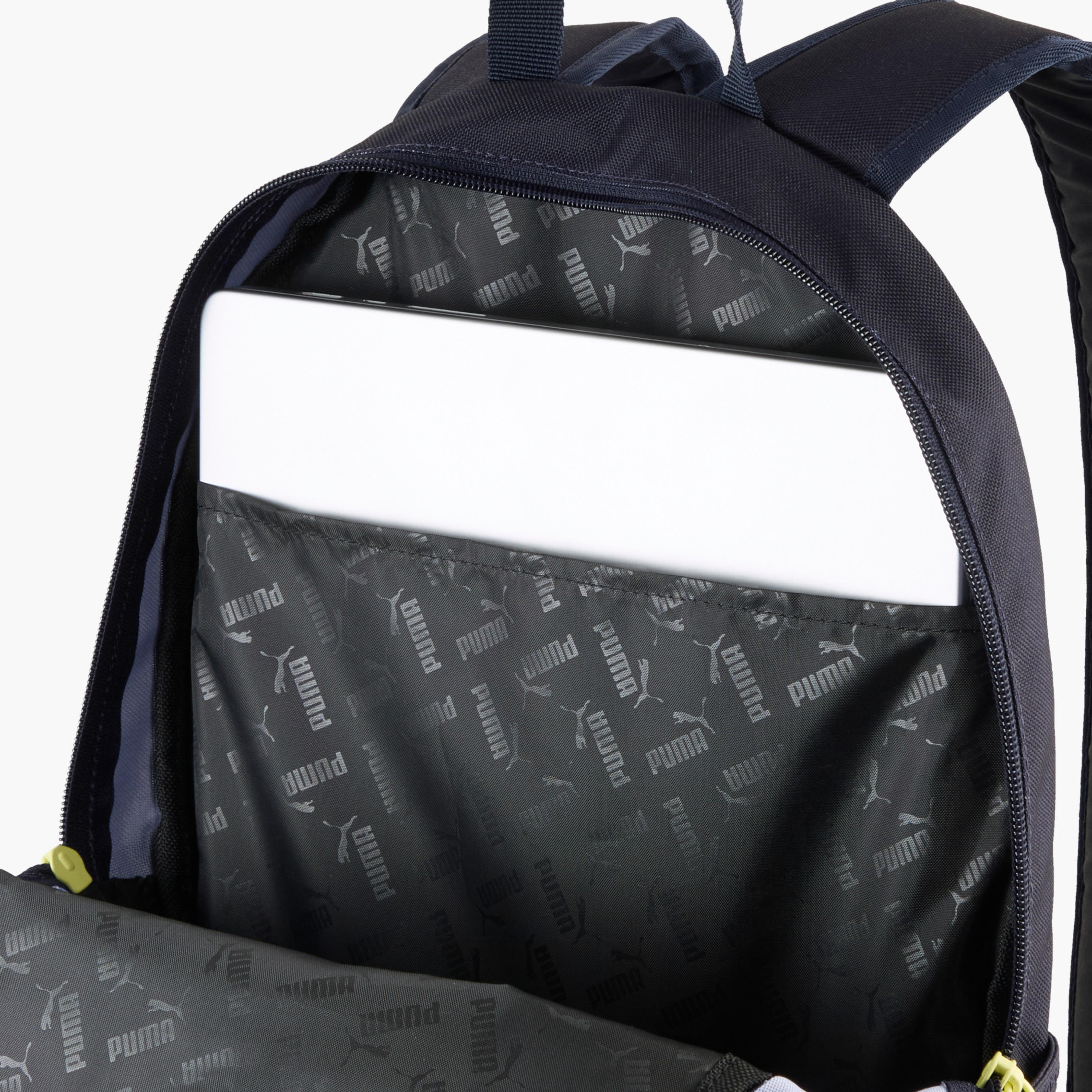 شنطة مدرسية بطبعات شعار مع حمّالات كتف قابلة للتعديل وسحّاب إغلاق من بوما-school-bagsandbackpacks-backpacks-image-4