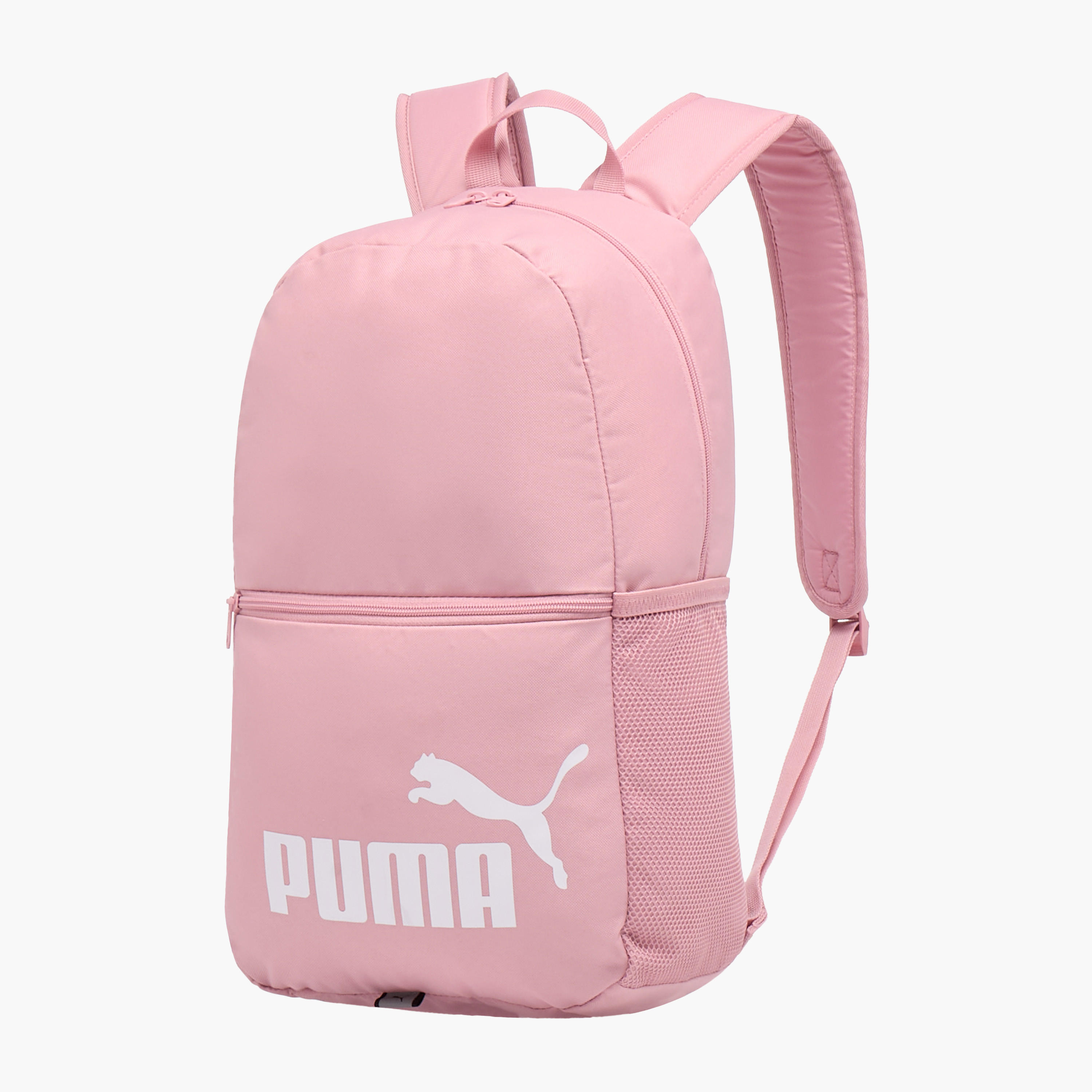 Puma Logo Print School Backpack with Adjustable Straps - 16x32x45 cm-school-bagsandbackpacks-backpacks-image-2
