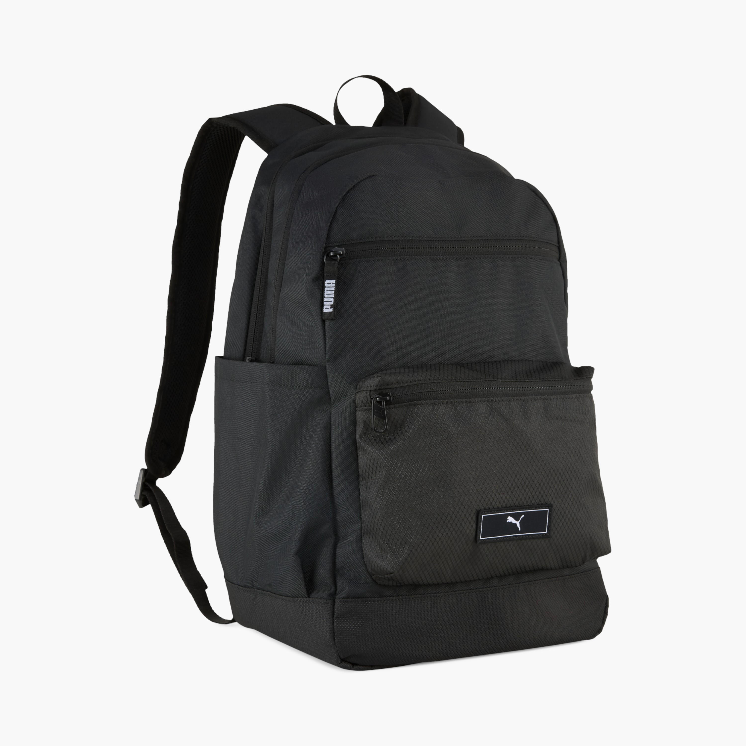 Puma Solid School Backpack with Adjustable Straps and Zip Closure-school-bagsandbackpacks-backpacks-image-1