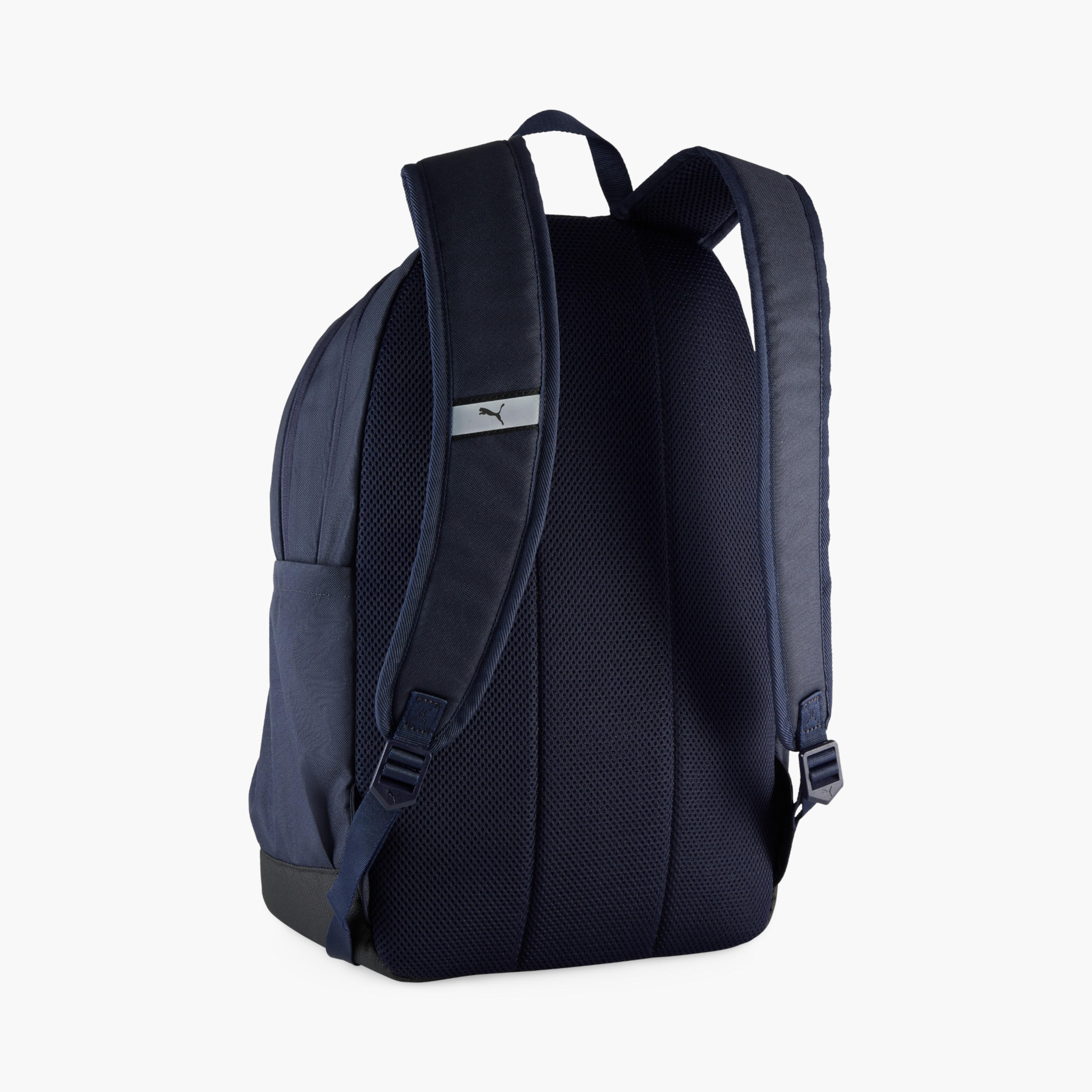 Puma Solid School Backpack with Adjustable Shoulder Straps and Zip Closure-school-bagsandbackpacks-backpacks-image-2