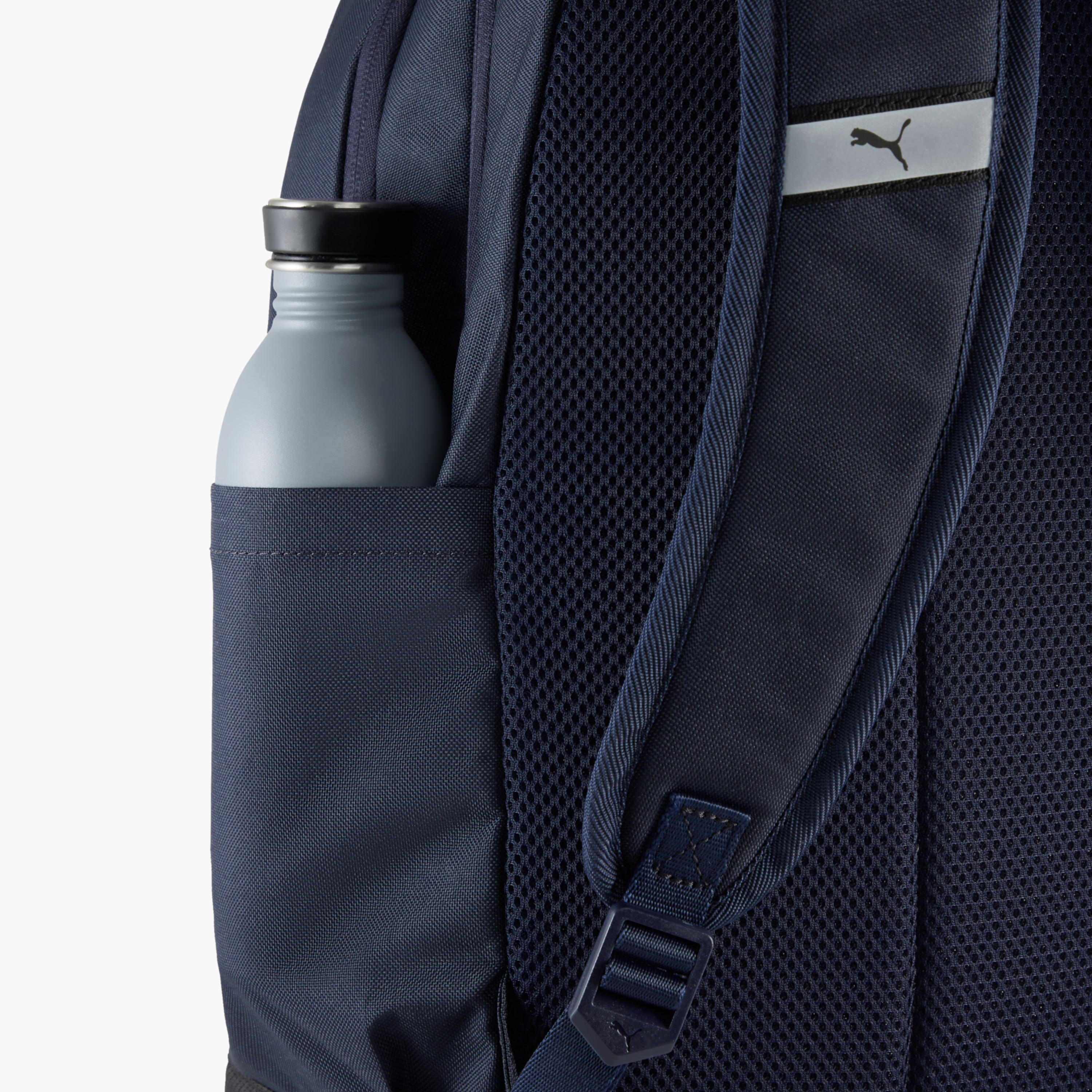 Puma Solid School Backpack with Adjustable Shoulder Straps and Zip Closure-school-bagsandbackpacks-backpacks-image-3