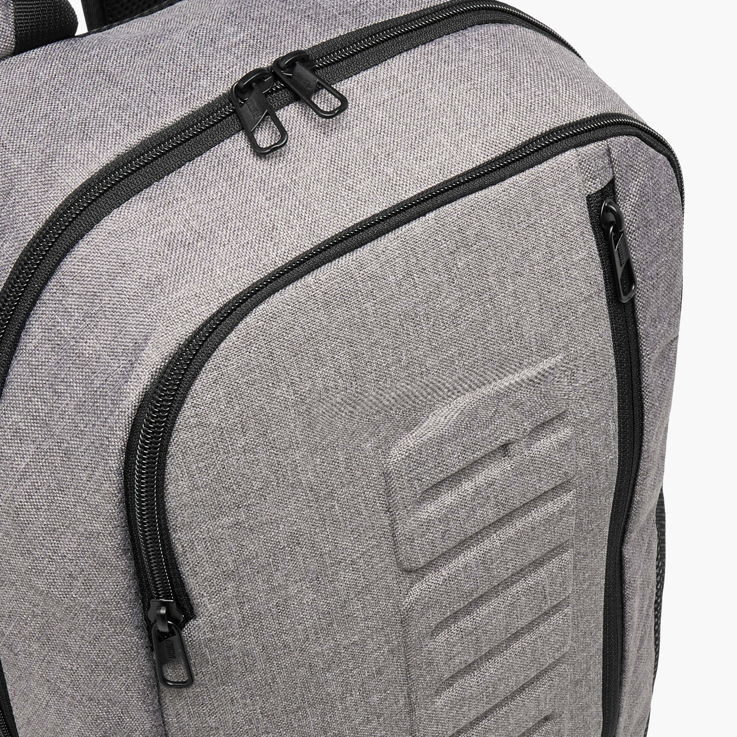 شنطة ظهر مدرسية بأحزمة قابلة للتعديل وسحاب إغلاق ونقوش شعار من بوما-school-bagsandbackpacks-backpacks-image-3