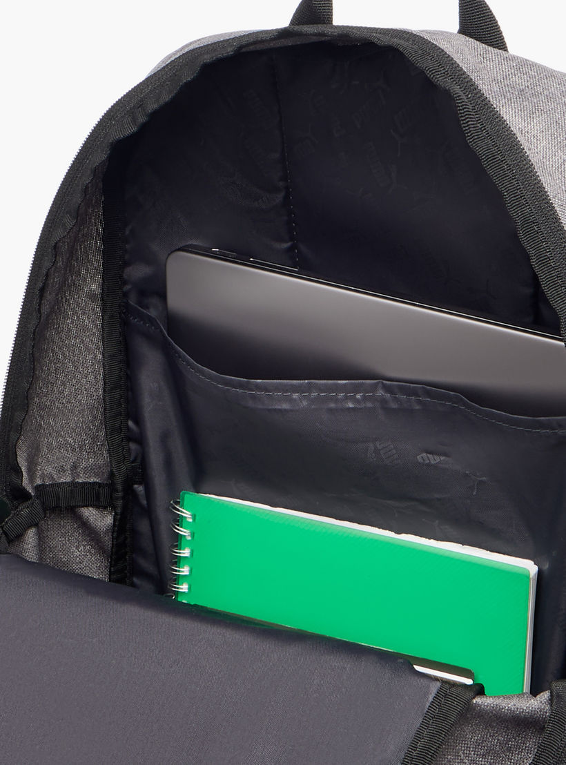 شنطة ظهر مدرسية بأحزمة قابلة للتعديل وسحاب إغلاق ونقوش شعار من بوما-school-bagsandbackpacks-backpacks-image-1