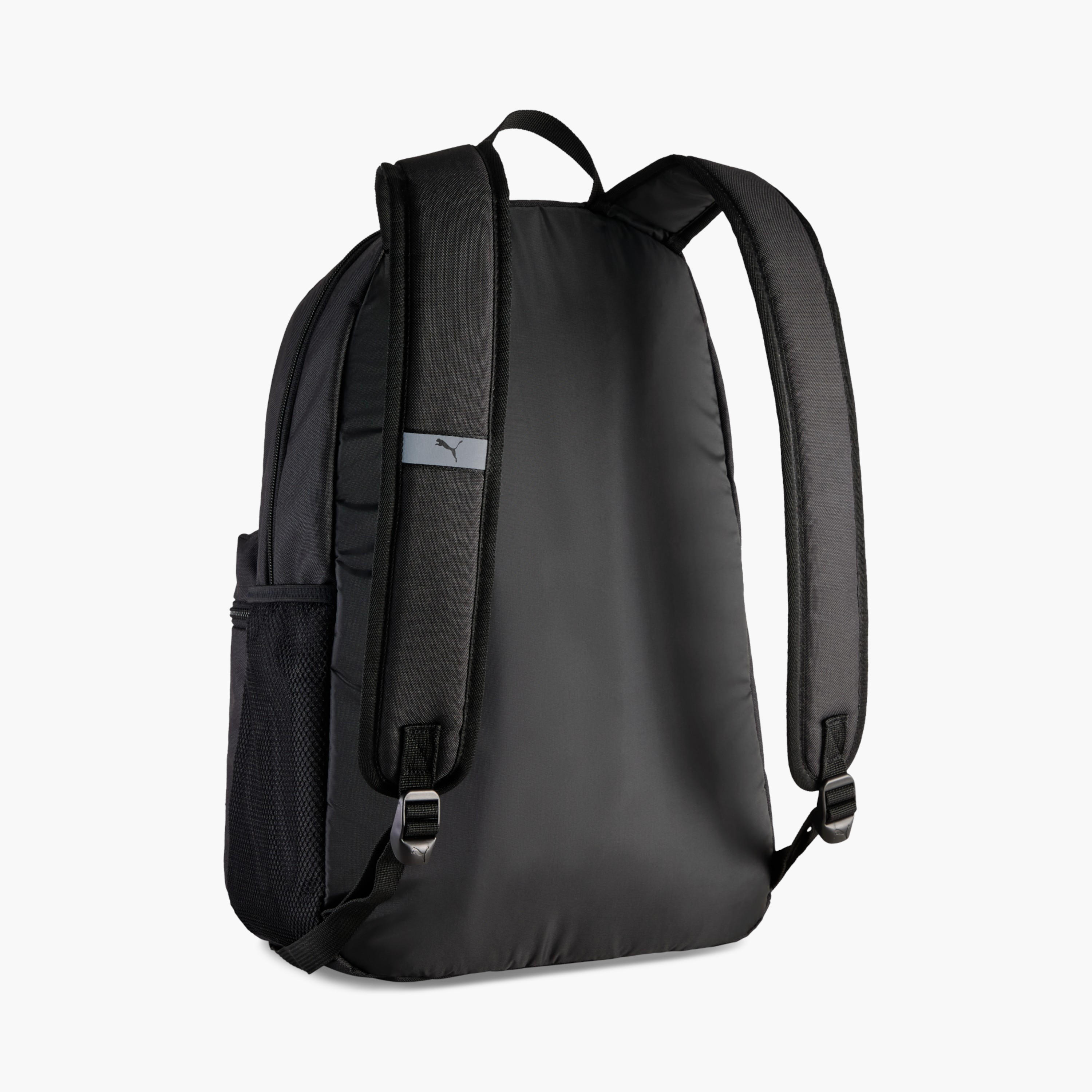 Puma Logo Print School Backpack with Adjustable Straps and Zip Closure-school-bagsandbackpacks-backpacks-image-2