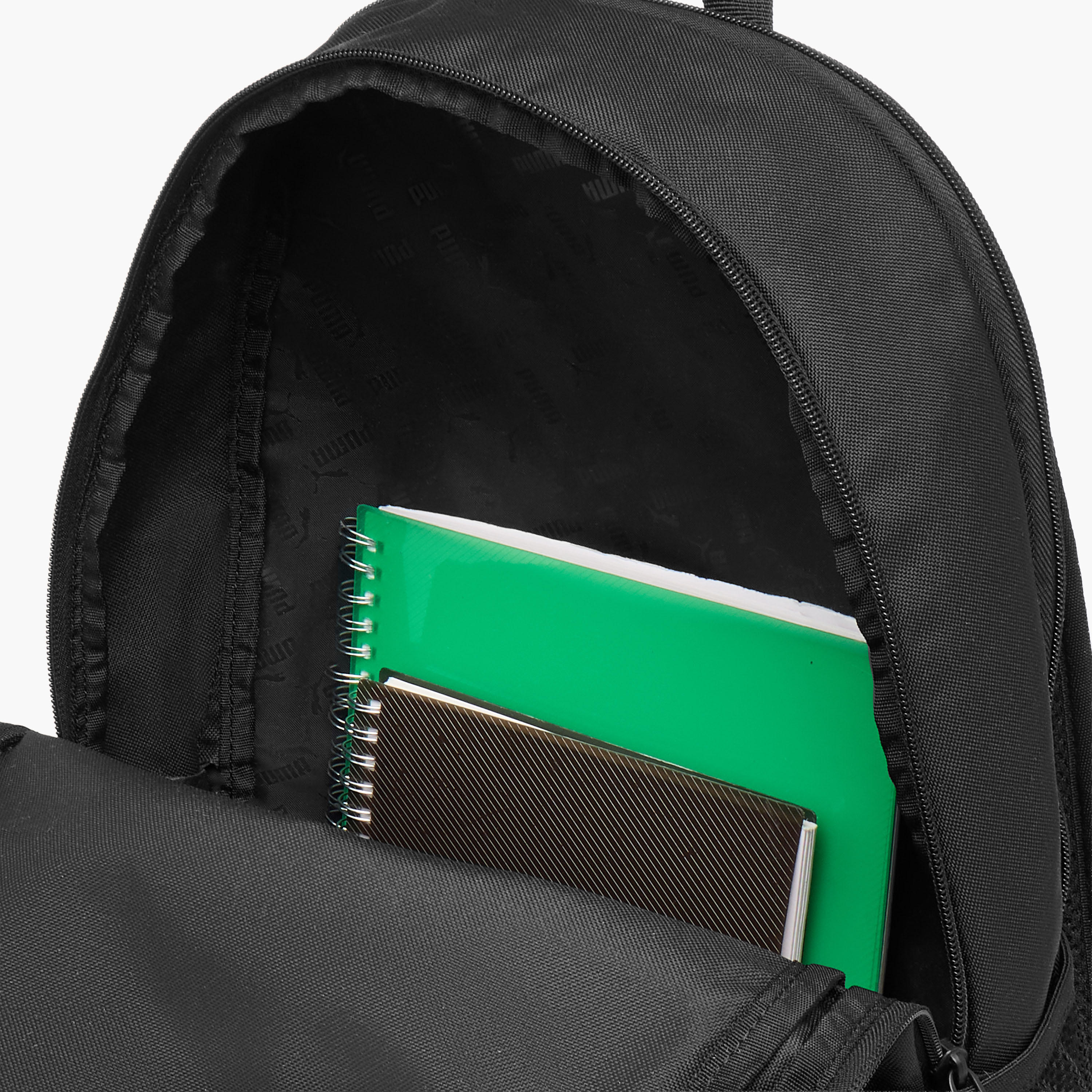 Puma Logo Print School Backpack with Adjustable Straps - 16x32x45 cm-school-bagsandbackpacks-backpacks-image-6