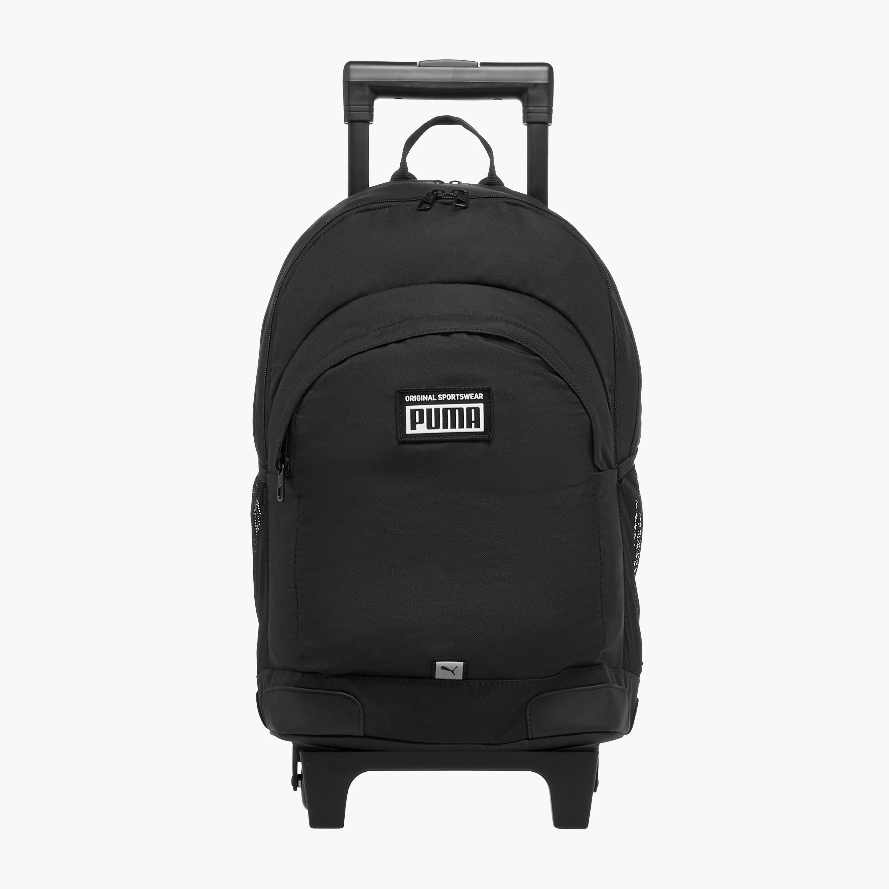 شنطة ترولي مدرسية سادة بمقبض قابل للسحب من بوما - 16×33×46 سم-school-bagsandbackpacks-trolleybags-image-10