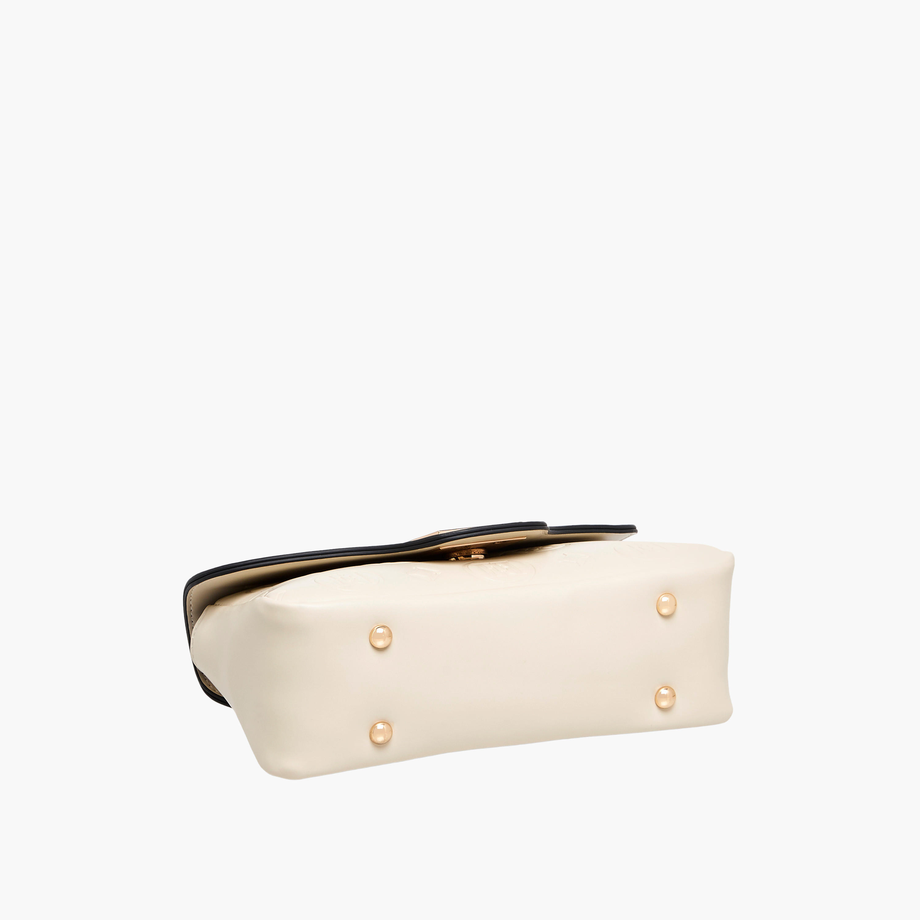 Elle Monogram Embossed Satchel Bag with Detachable Strap and Flap Closure-women-bagsandwallets-handbags-image-6