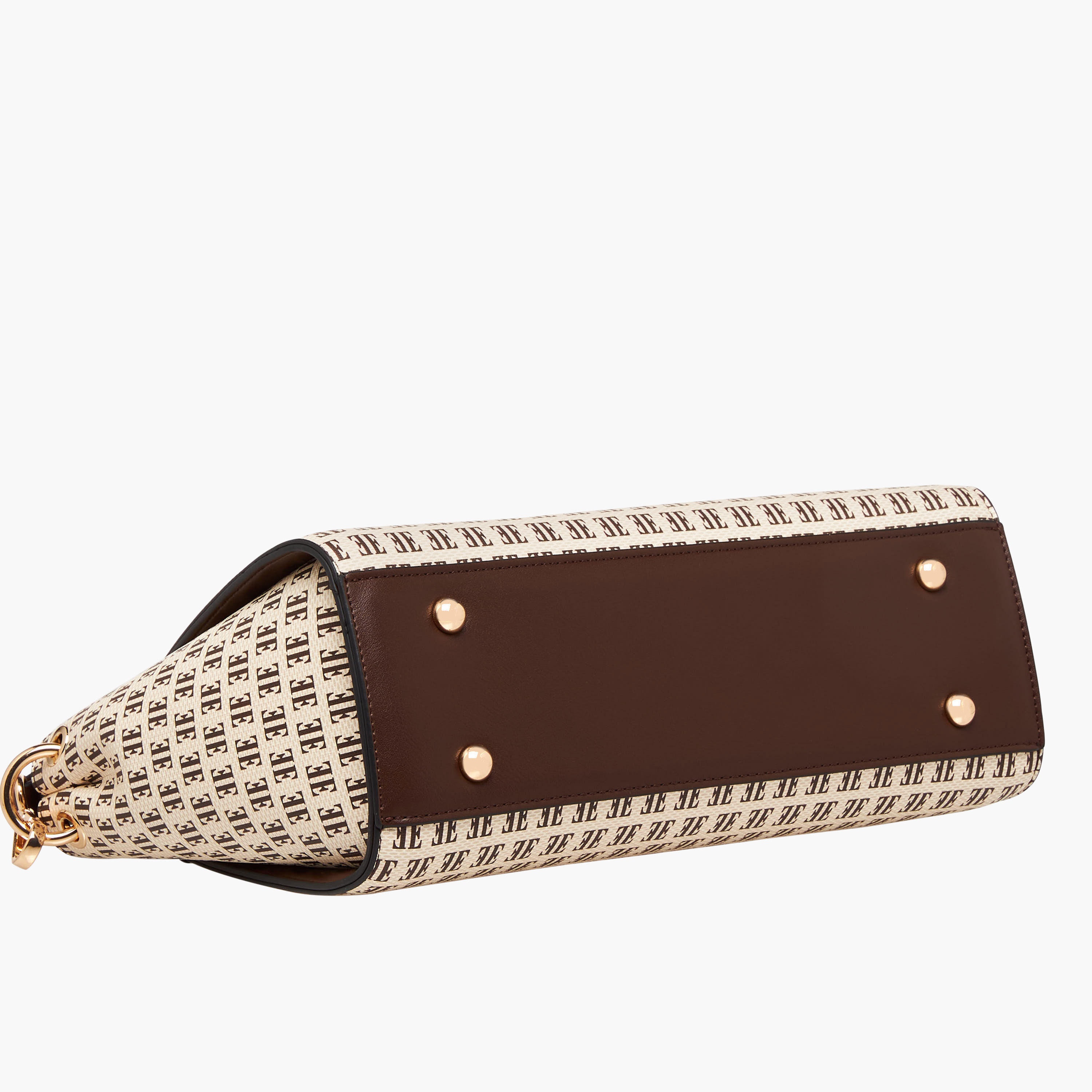 شنطة كتف بطبعات مونوجرام وحزام قابل للفصل من إيل-women-bagsandwallets-handbags-image-8