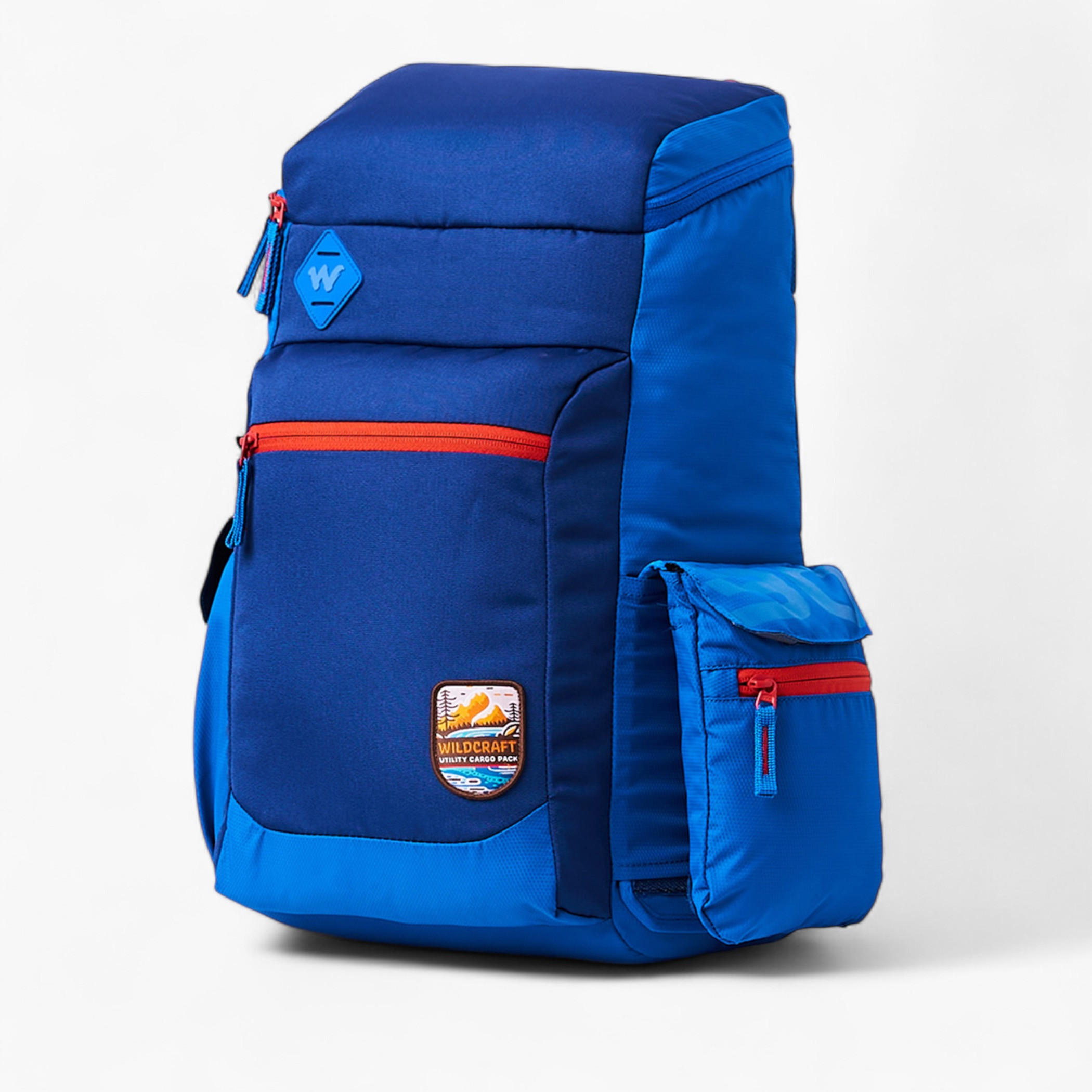 شنطة ظهر مدرسية سادة وحمّالات كتف قابلة للتعديل من وايلدكرافت - 21x32x50 سم-school-bagsandbackpacks-backpacks-image-3