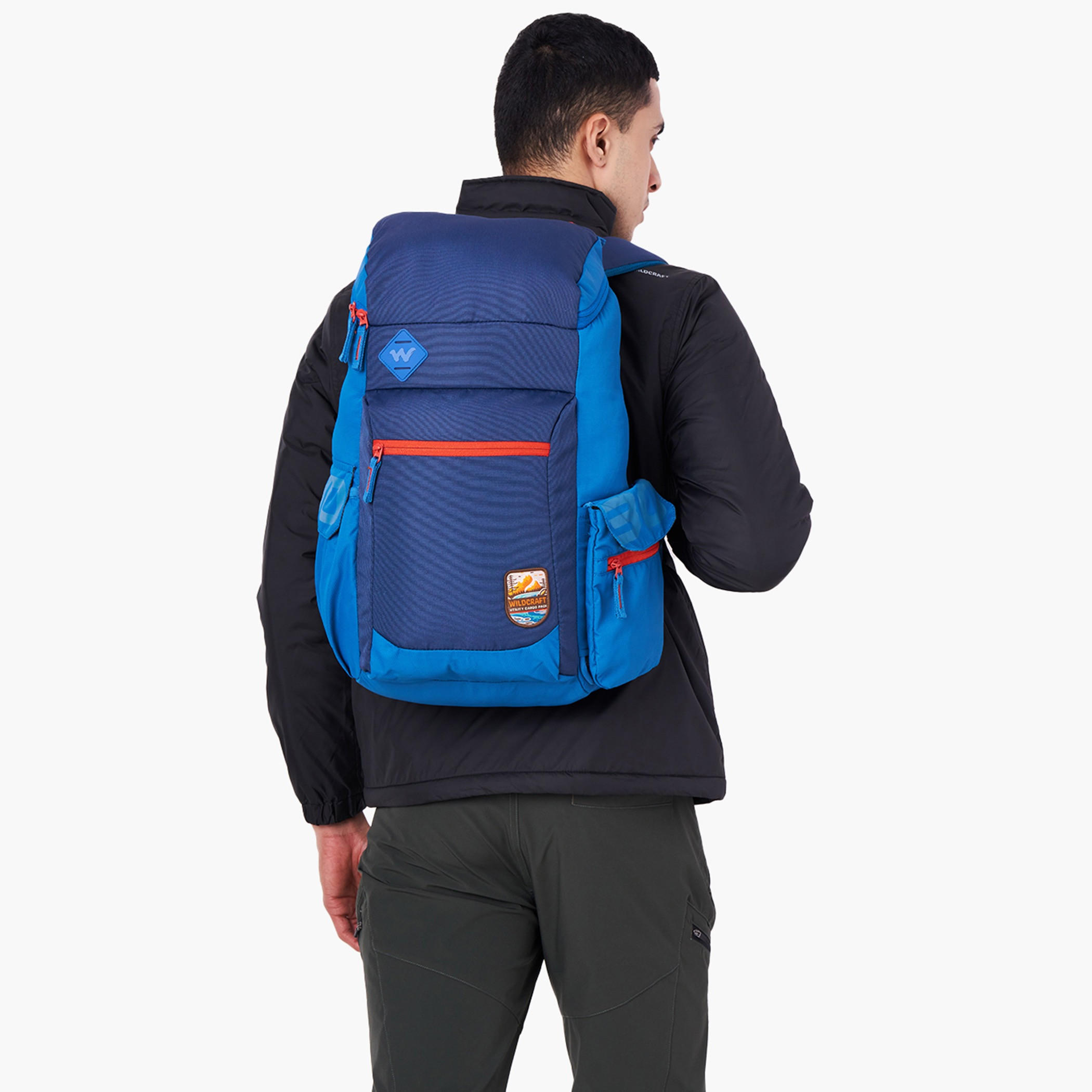 شنطة ظهر مدرسية سادة وحمّالات كتف قابلة للتعديل من وايلدكرافت - 21x32x50 سم-school-bagsandbackpacks-backpacks-image-9